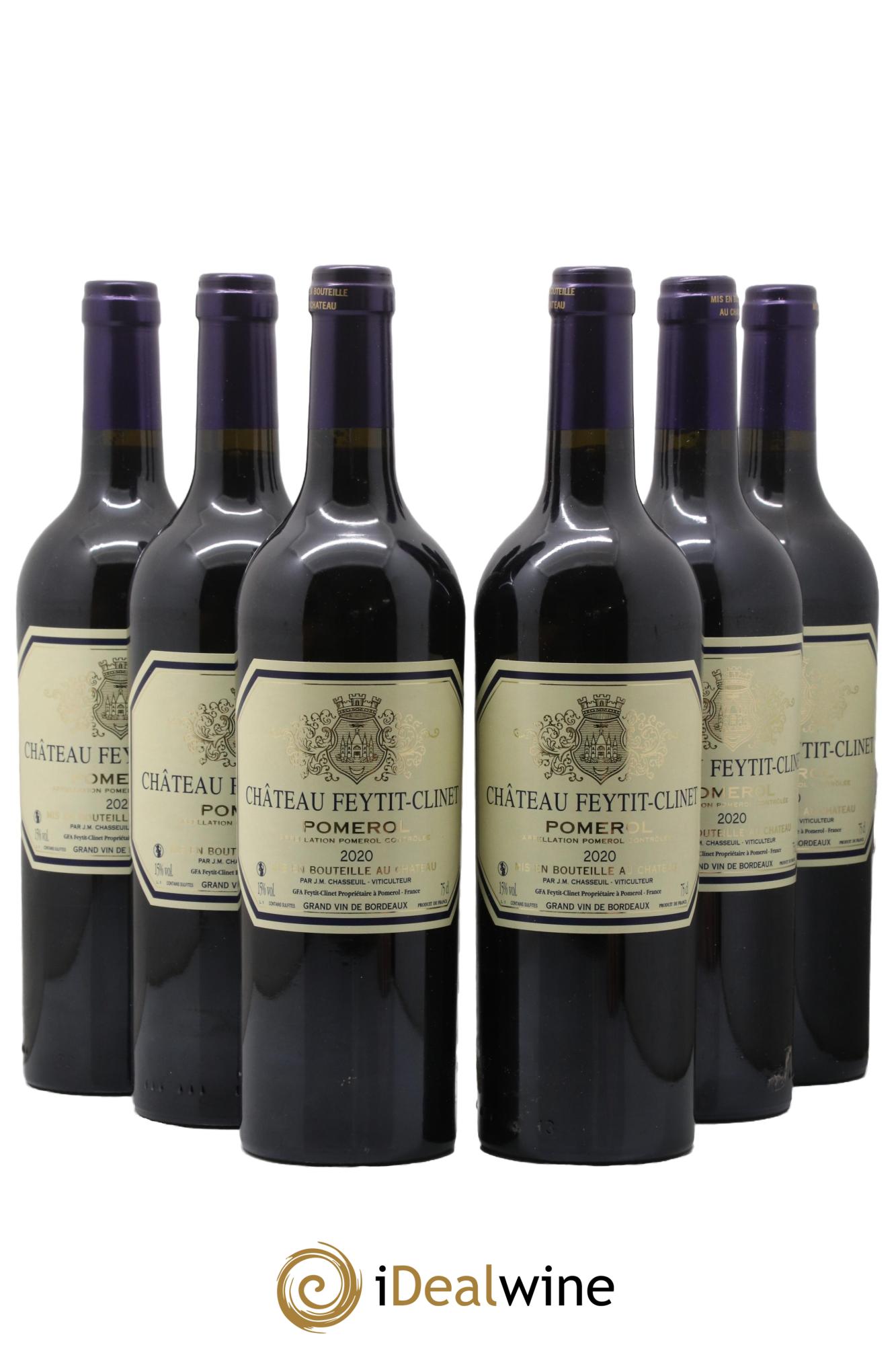 Château Feytit-Clinet 2020 - Lot de 6 bouteilles - 0