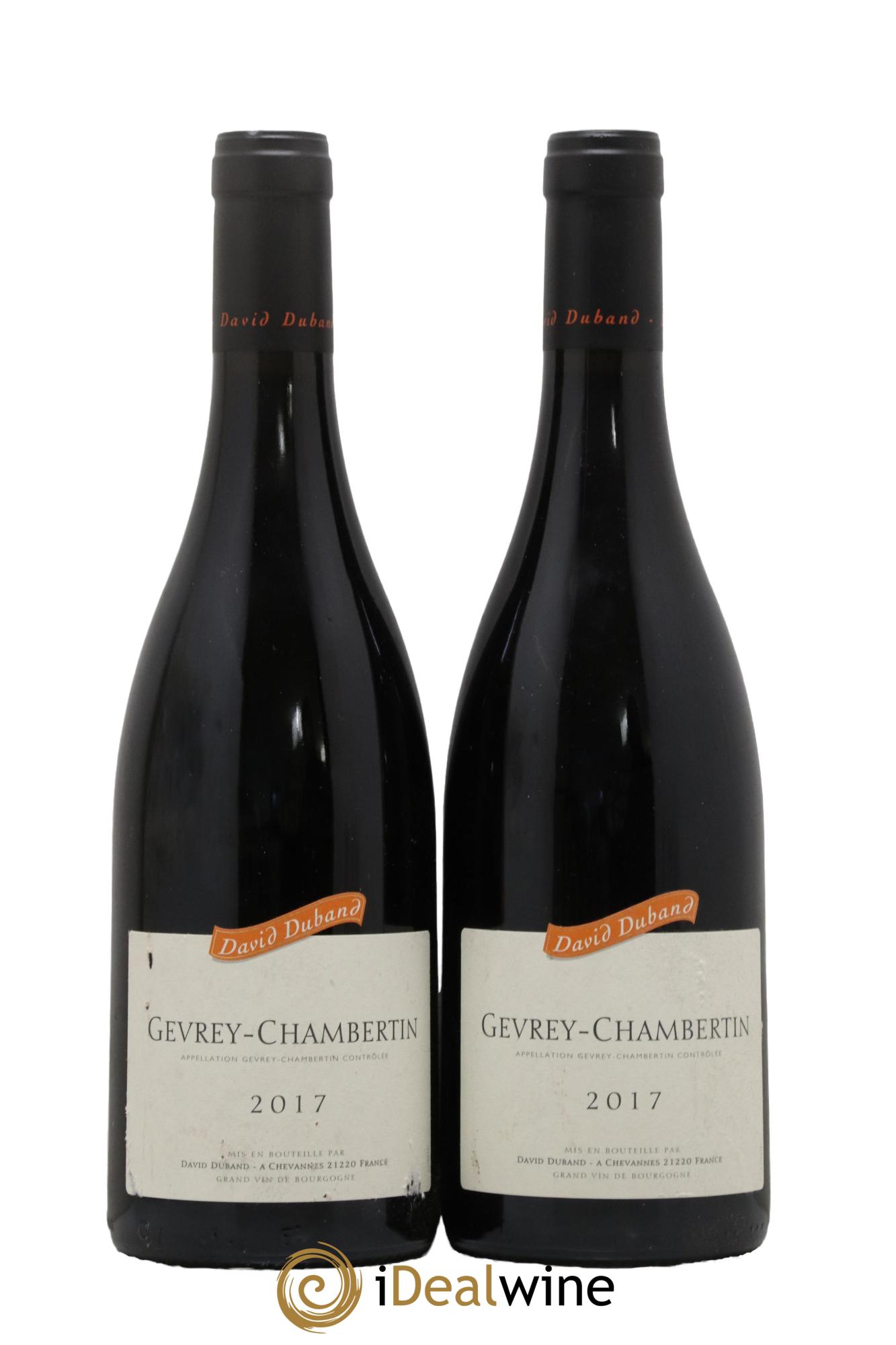 Gevrey-Chambertin David Duband (Domaine) 2017 - Lotto di 2 bottiglie - 0