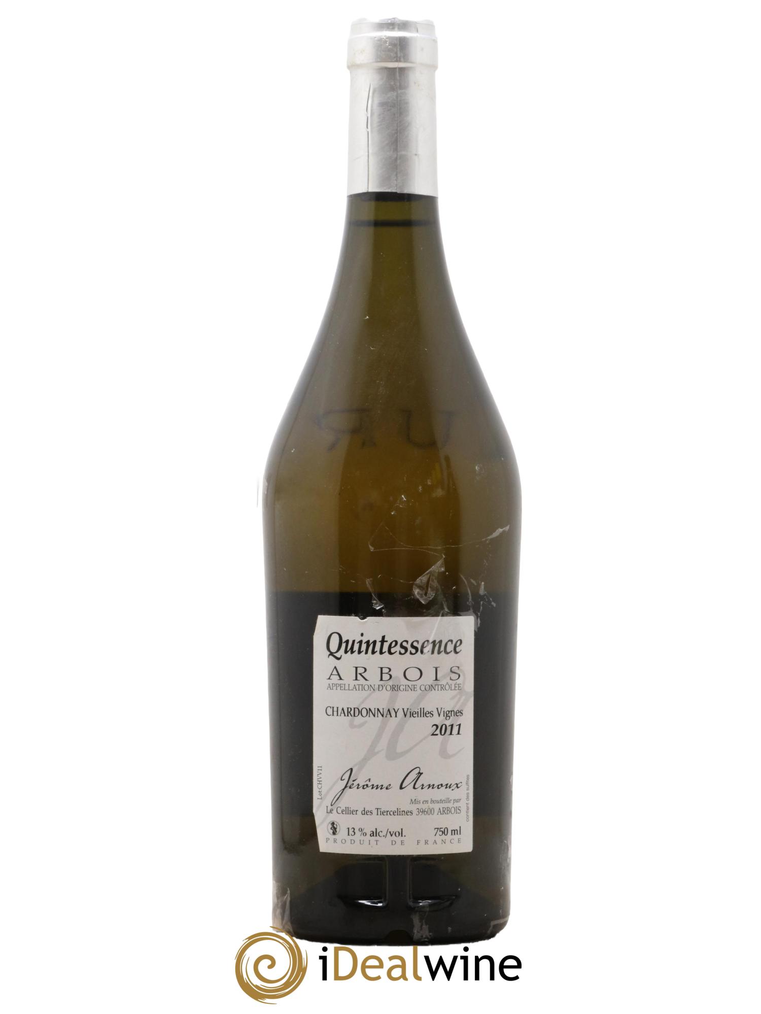Arbois Quintessence Dom Jerome Arnoux 2011 - Lot de 1 bouteille - 0