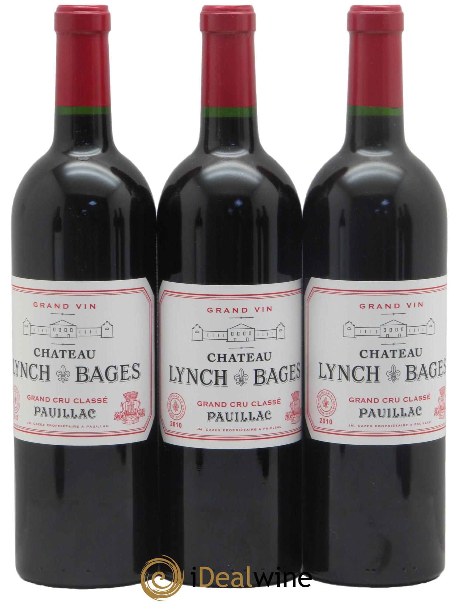 Château Lynch Bages 5ème Grand Cru Classé 2010 - Posten von 12 Flaschen - 3