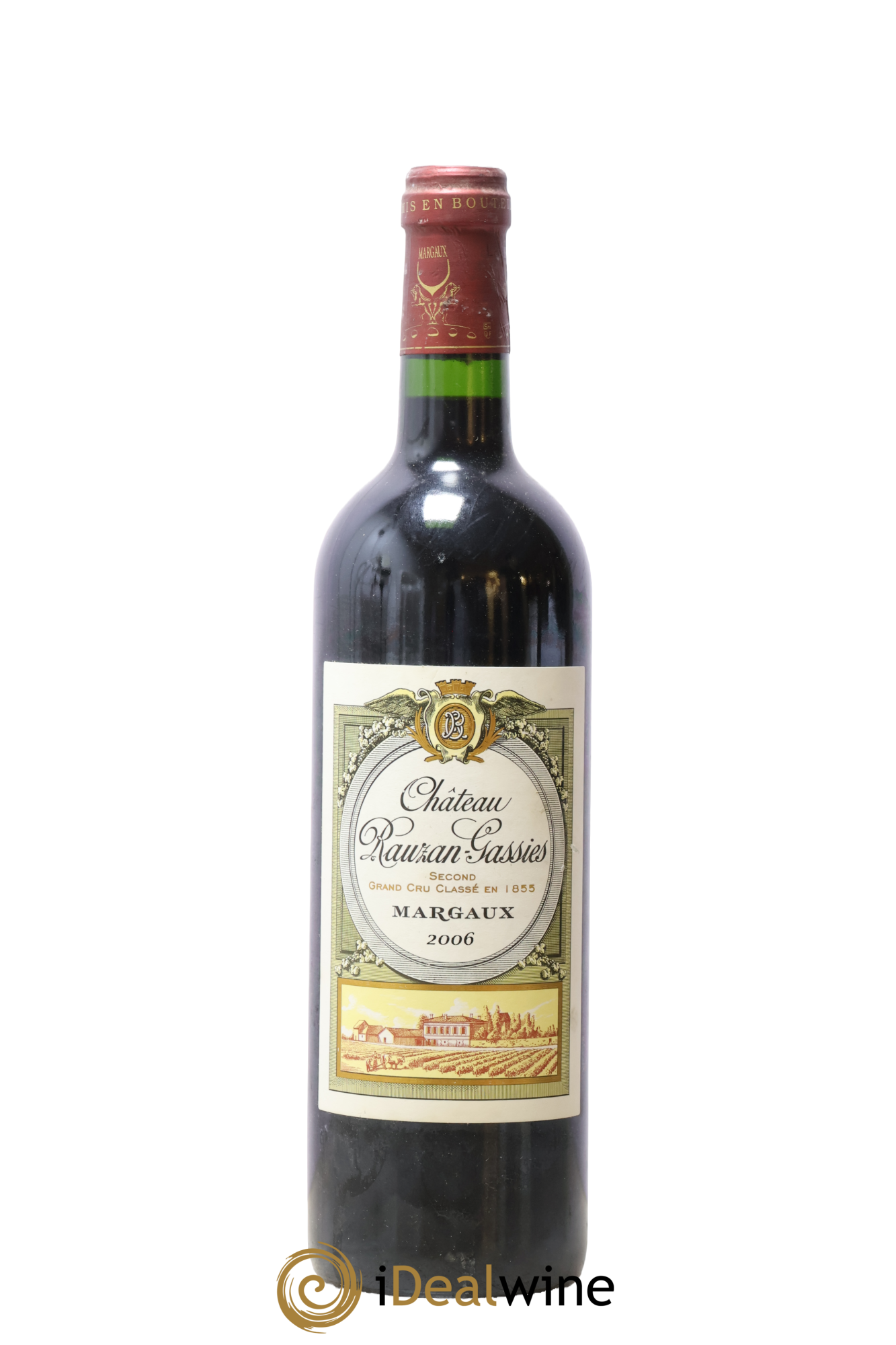 Château Rauzan-Gassies 2ème Grand Cru Classé 2006 - Lot de 1 bouteille - 0