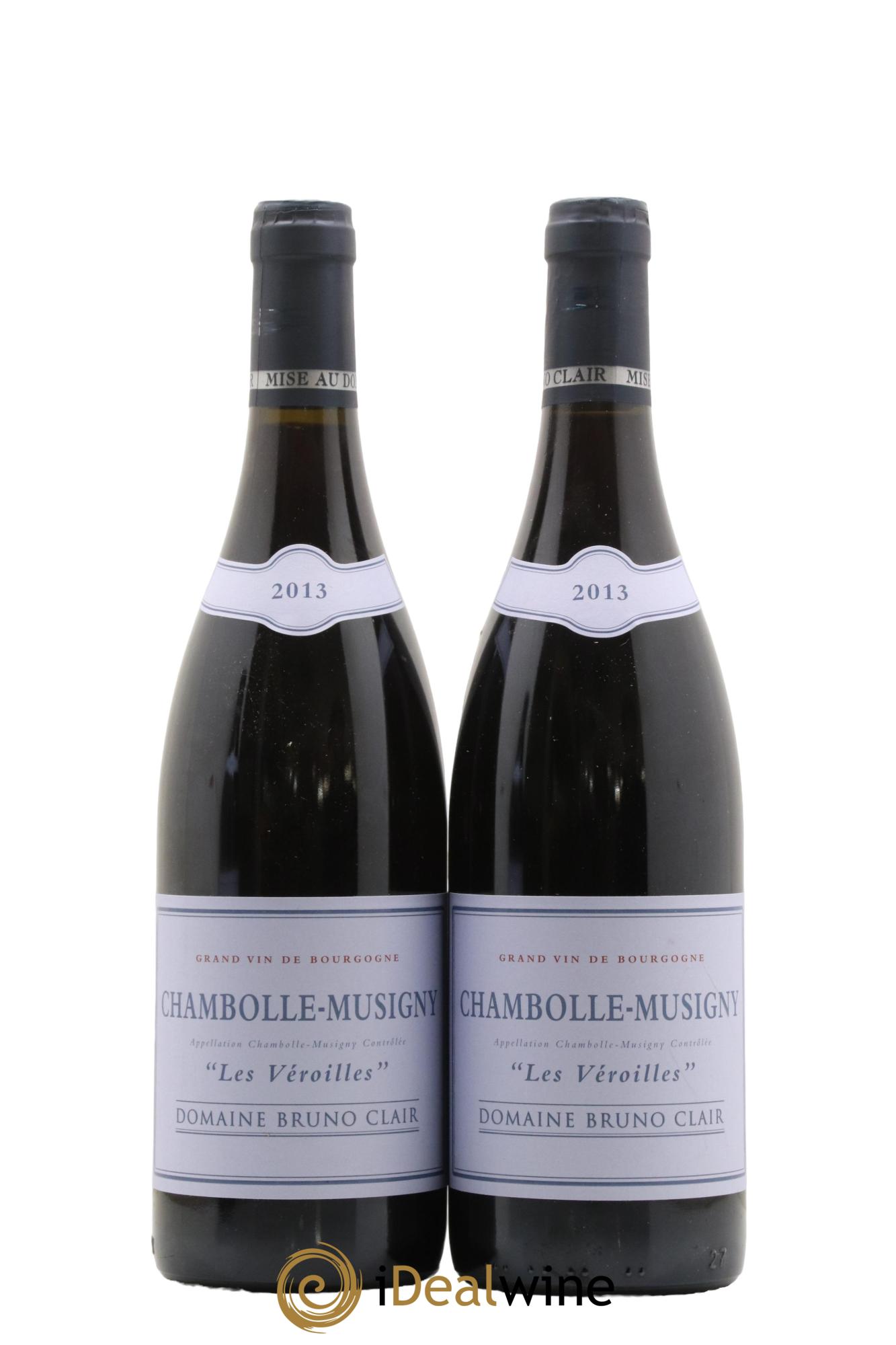 Chambolle-Musigny Les Veroilles Bruno Clair (Domaine) 2013 - Lot de 2 bouteilles - 0
