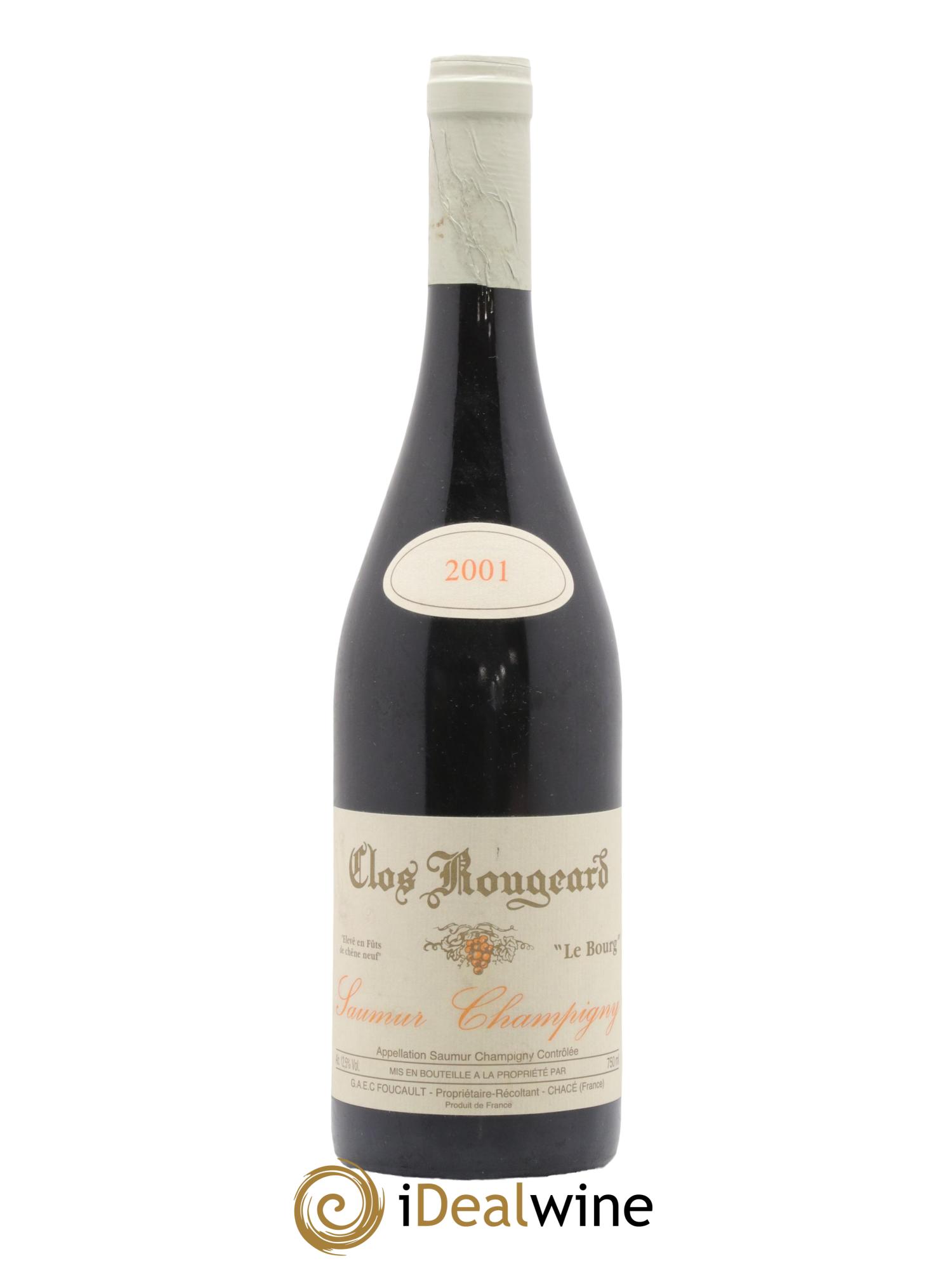 Saumur-Champigny Le Bourg Clos Rougeard 2001 - Lot de 1 bouteille - 0