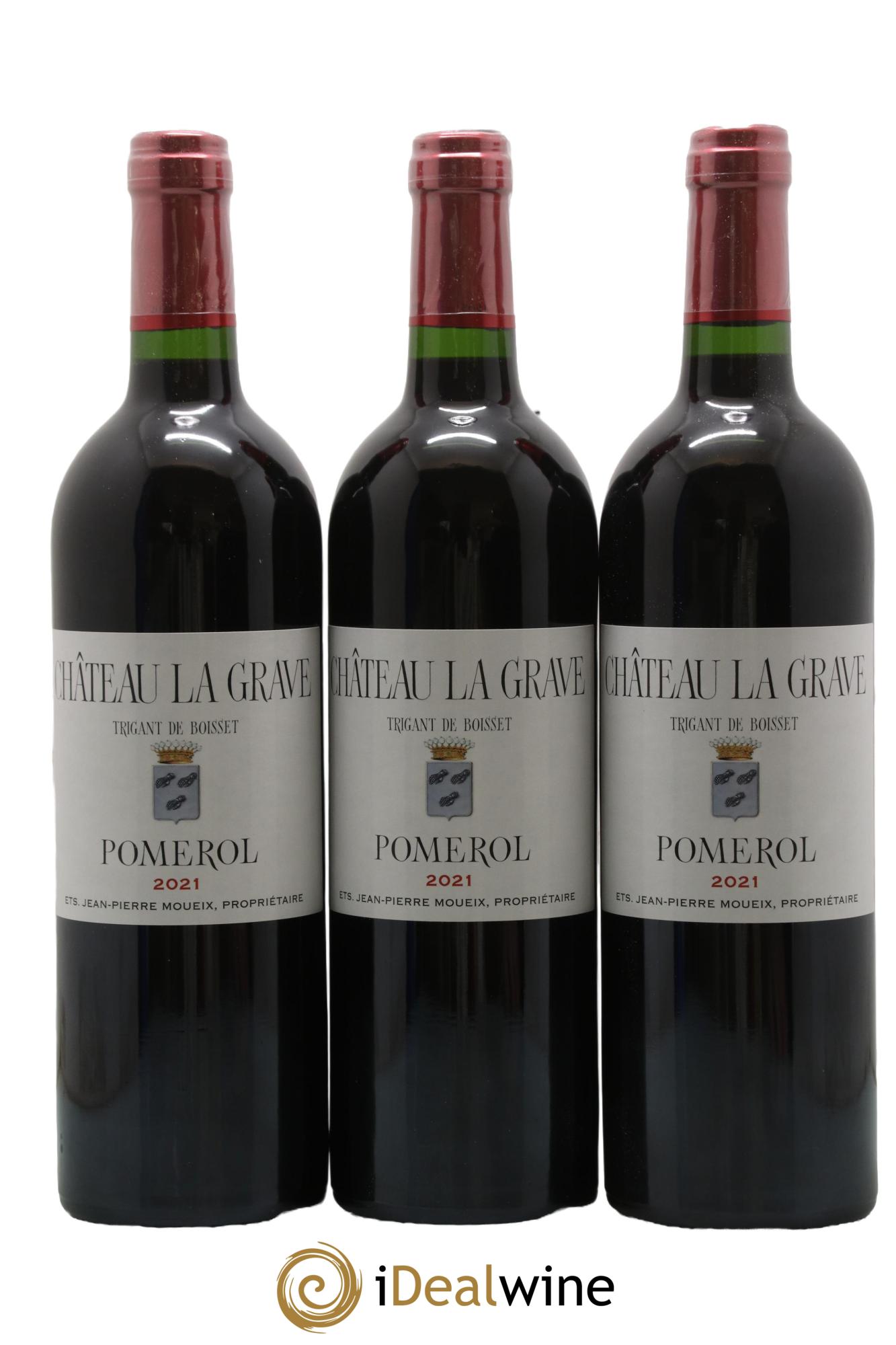 Château La Grave à Pomerol (Trigant de Boisset) 2021 - Lotto di 6 bottiglie - 2