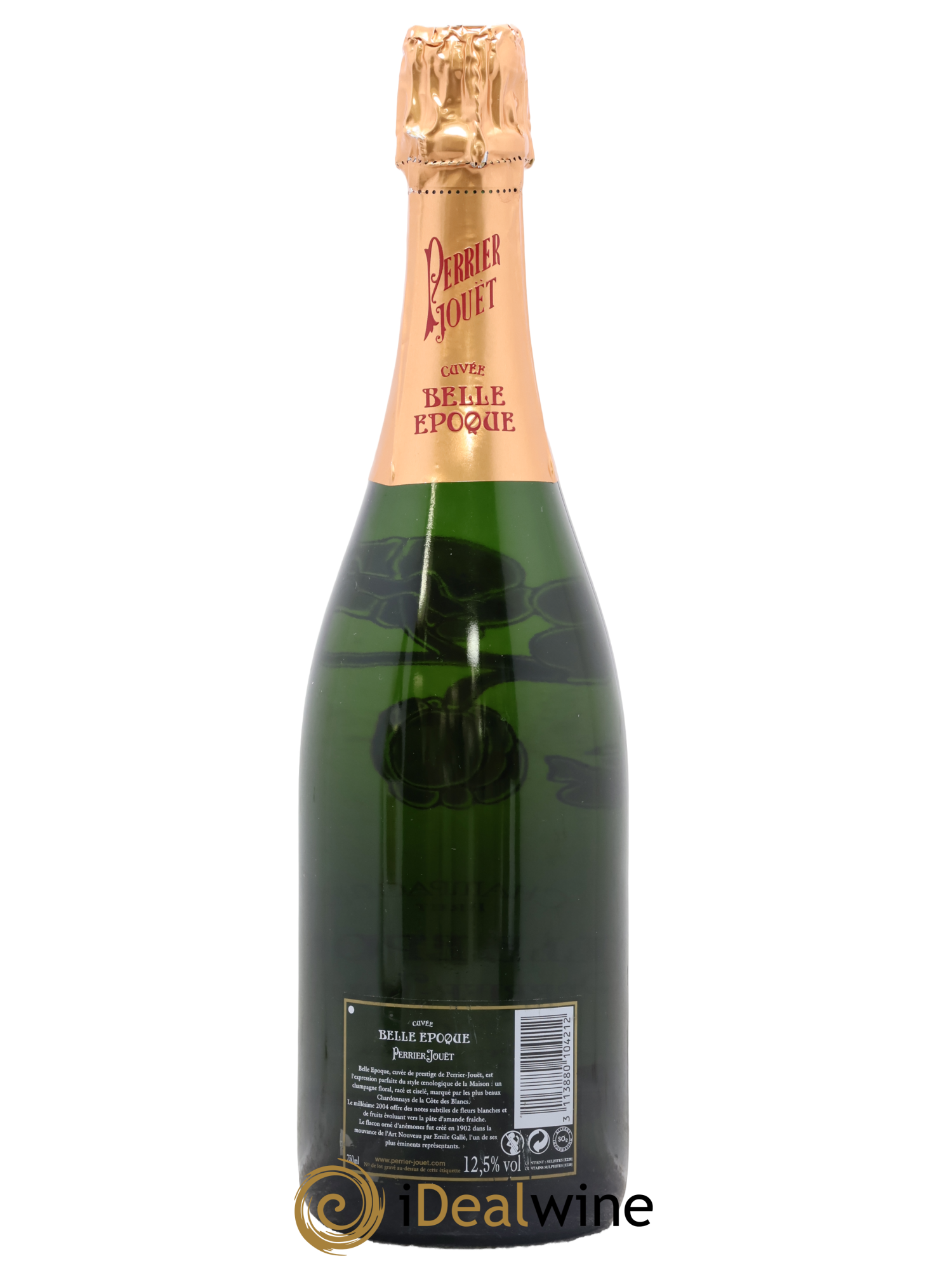 Cuvée Belle Epoque Brut Perrier-Jouët 2004 - Lot of 1 bottle - 1
