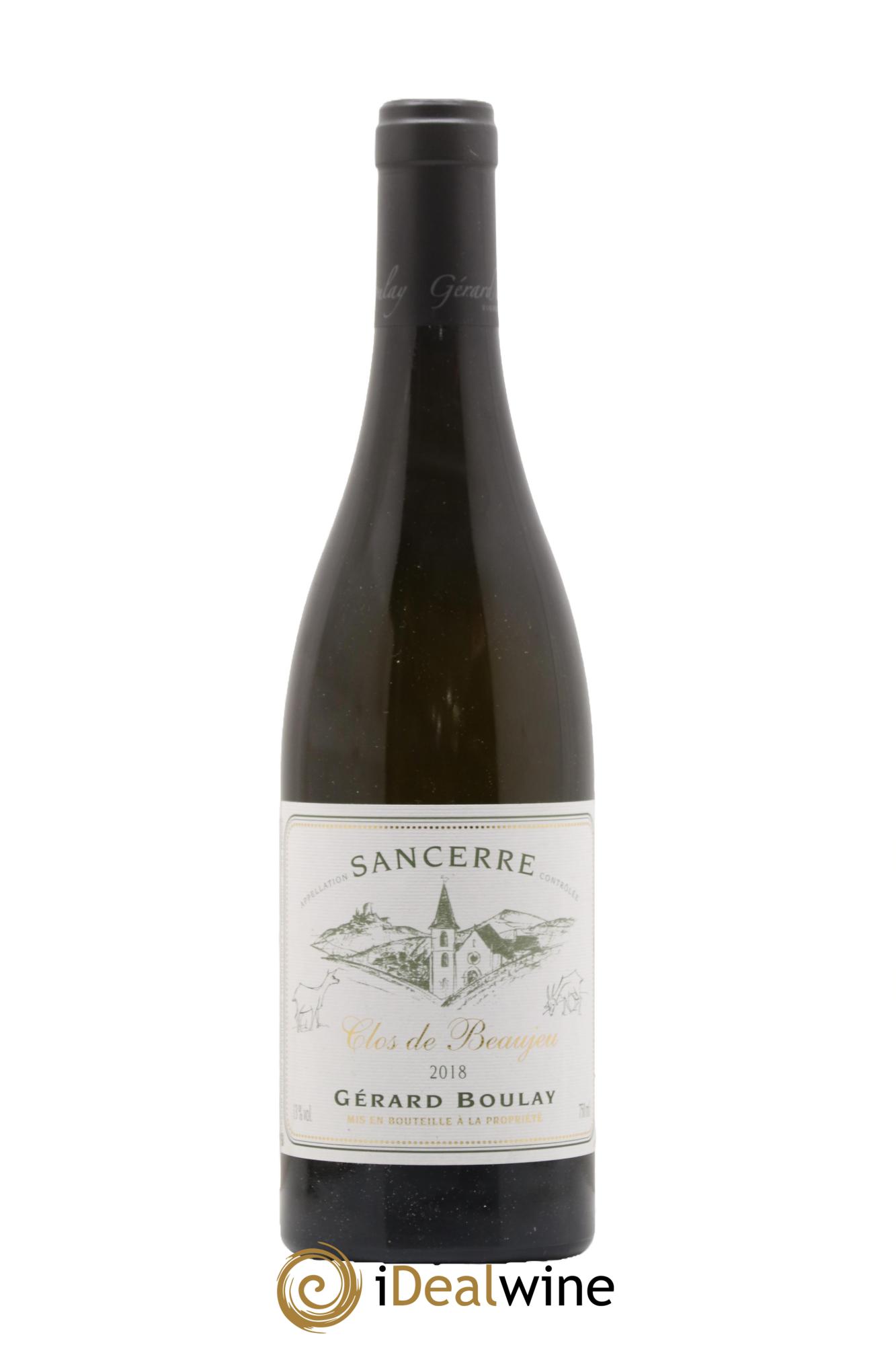 Sancerre Clos de Beaujeu Gérard Boulay 2018 - Lot de 1 bouteille - 0