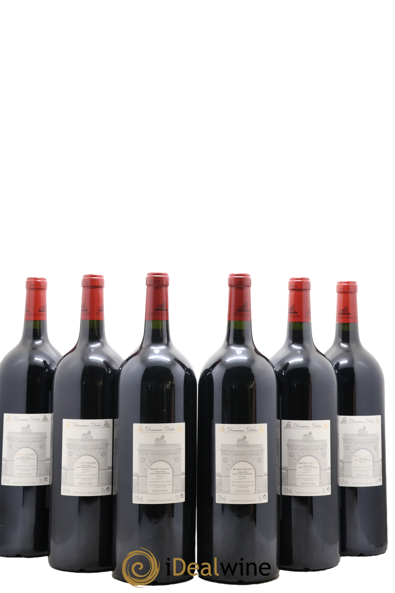 Château Léoville Las Cases 2ème Grand Cru Classé 2010 - Posten von 6 Magnum - 1
