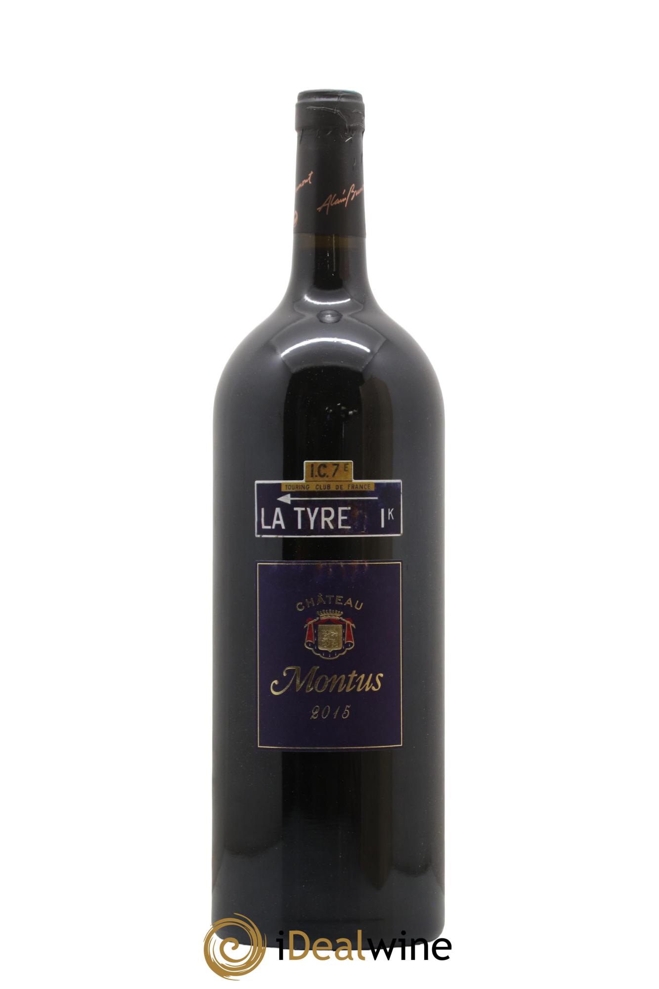 Madiran Château Montus-La Tyre Alain Brumont 2015 - Lotto di 1 magnum - 1
