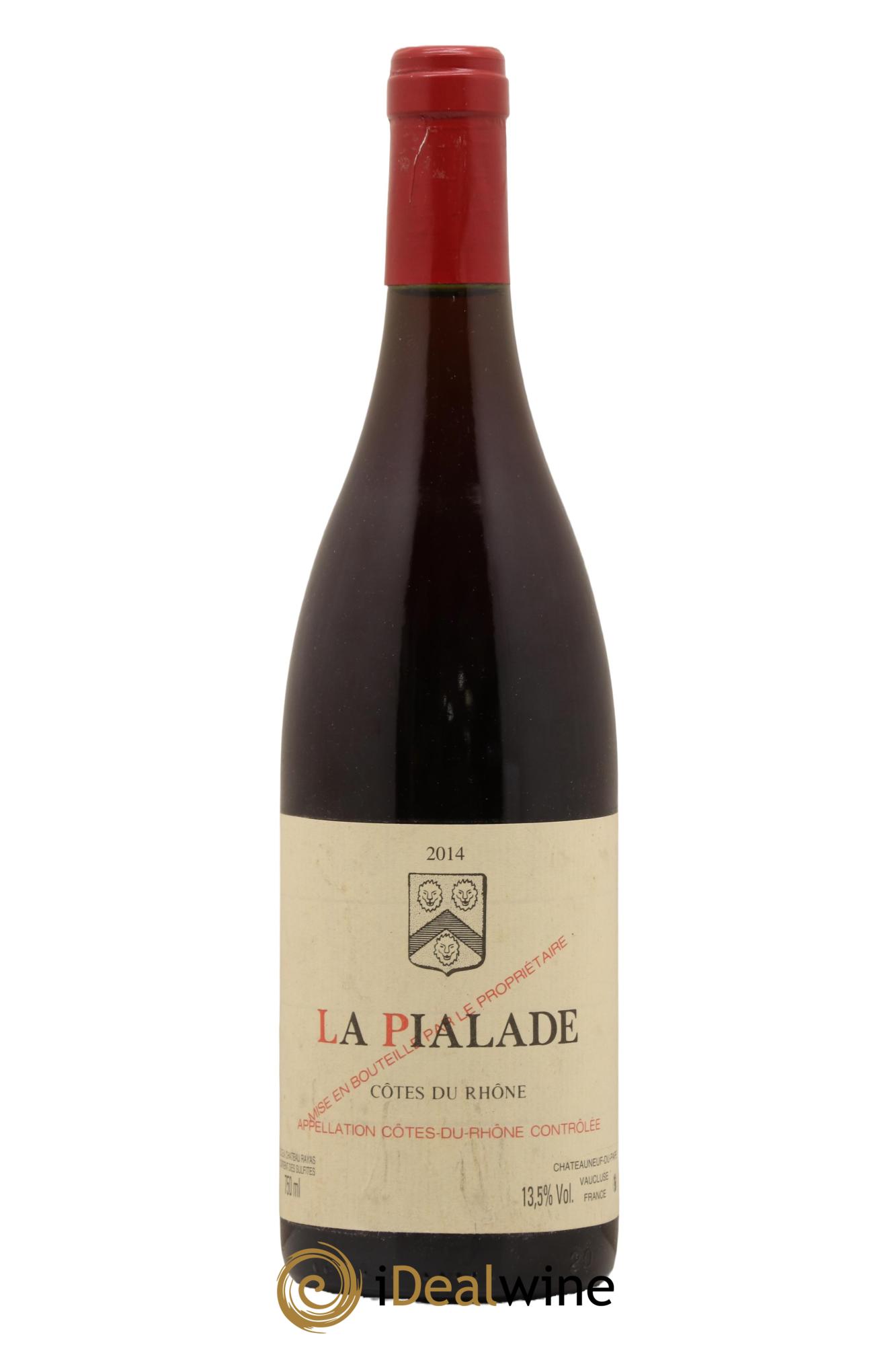 Côtes-du-Rhône La Pialade Emmanuel Reynaud 2014 - Lot de 1 bouteille - 0