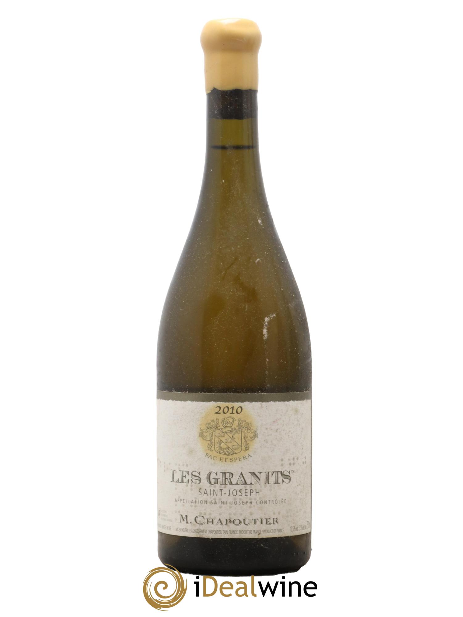 Saint-Joseph Les Granits Chapoutier 2010 - Lot de 1 bouteille - 0