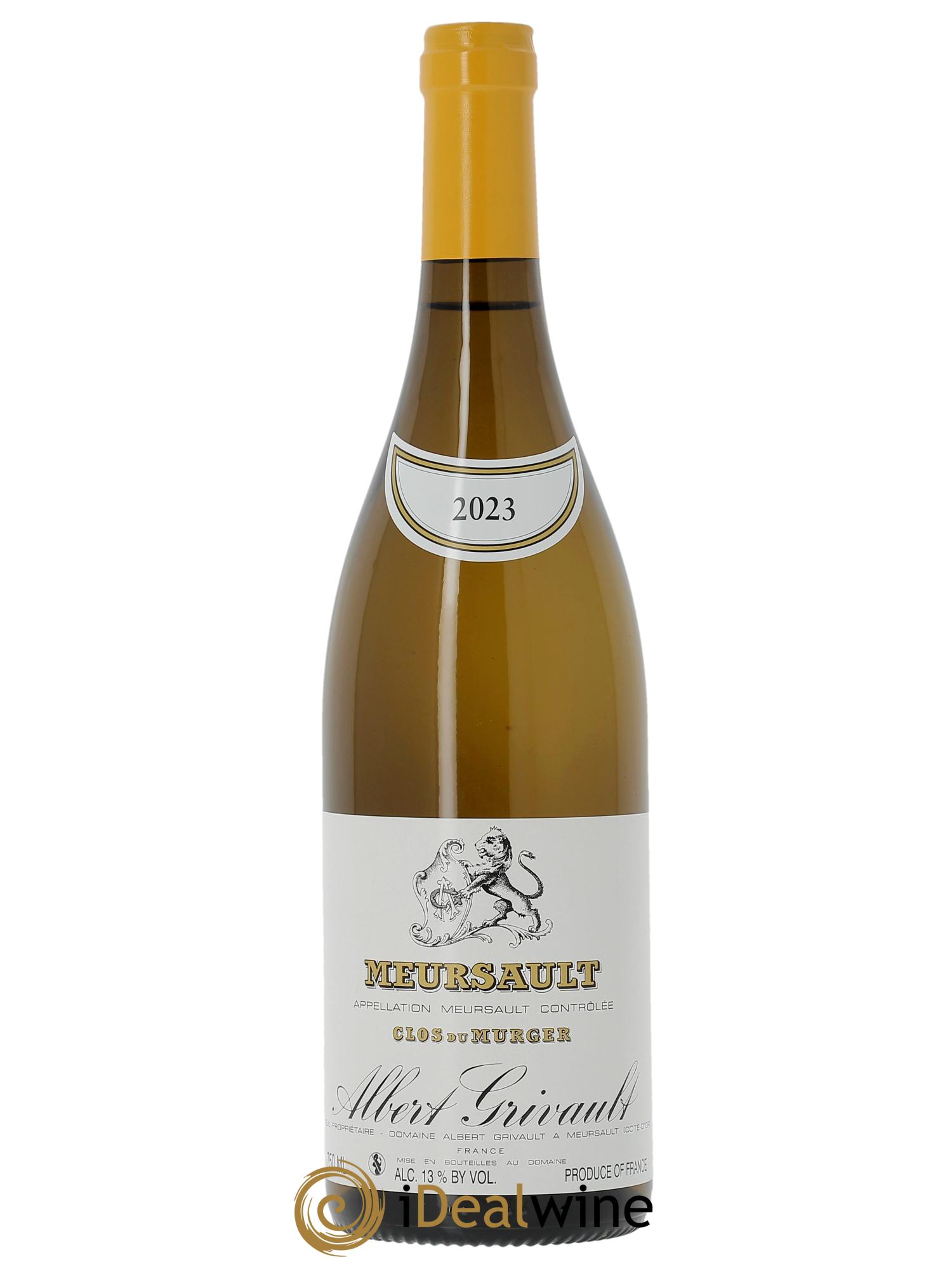 Meursault Clos du Murger Albert Grivault  2023 - Lotto di 1 bottiglia - 0
