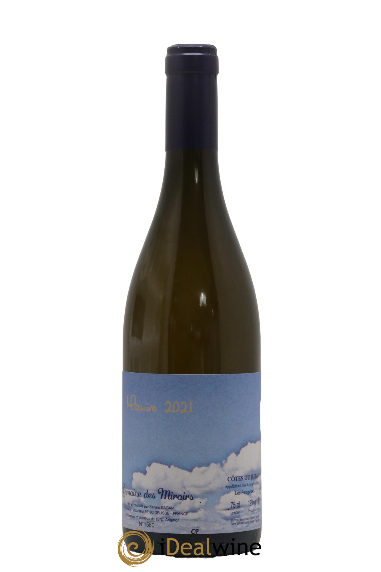 Vin de France Mizuiro Les Saugettes Kenjiro Kagami - Domaine des Miroirs 2021 - Lot of 1 bottle - 0