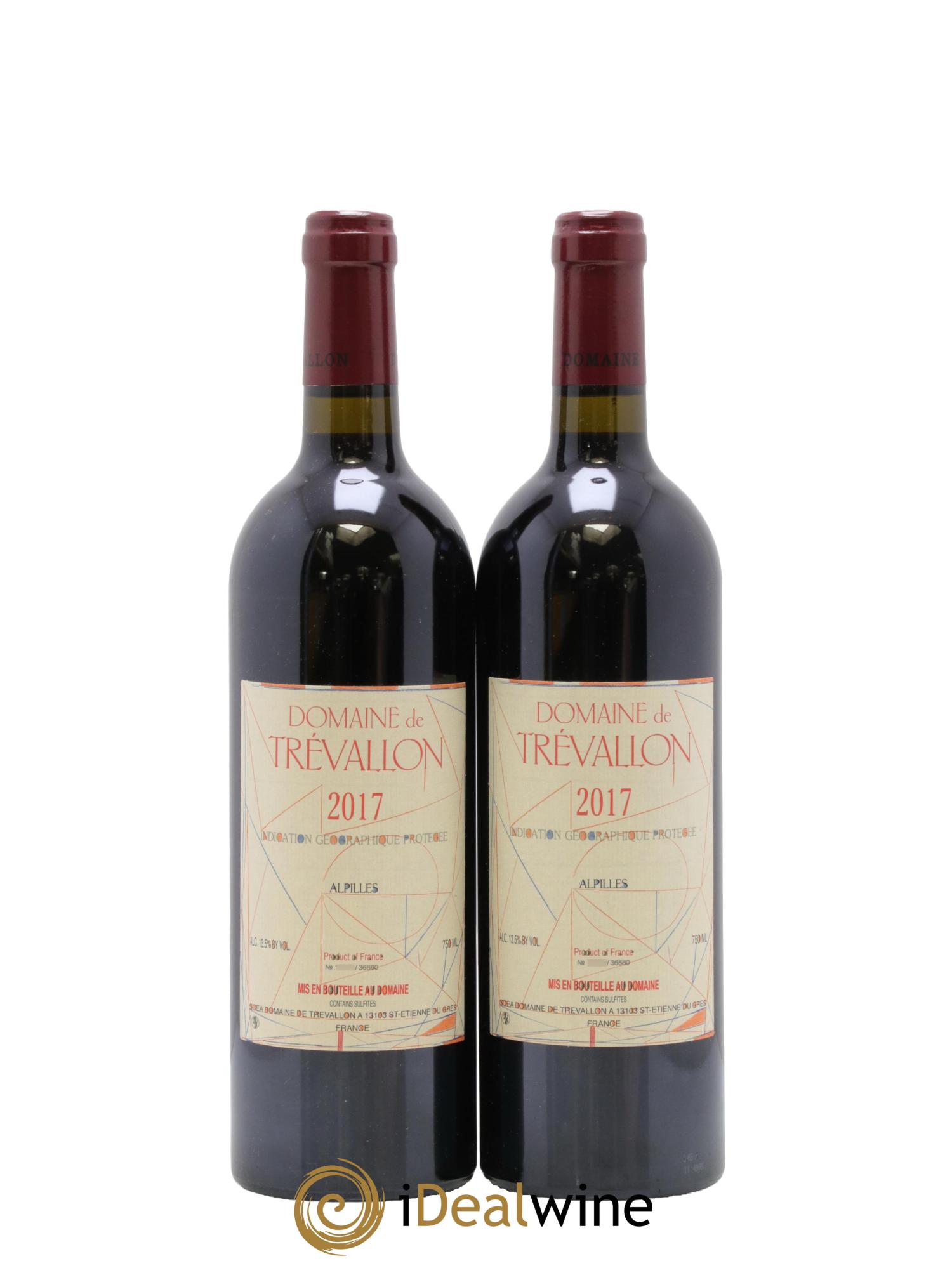 Alpilles Trévallon (Domaine de) Eloi Dürrbach 2017 - Posten von 2 Flaschen - 0