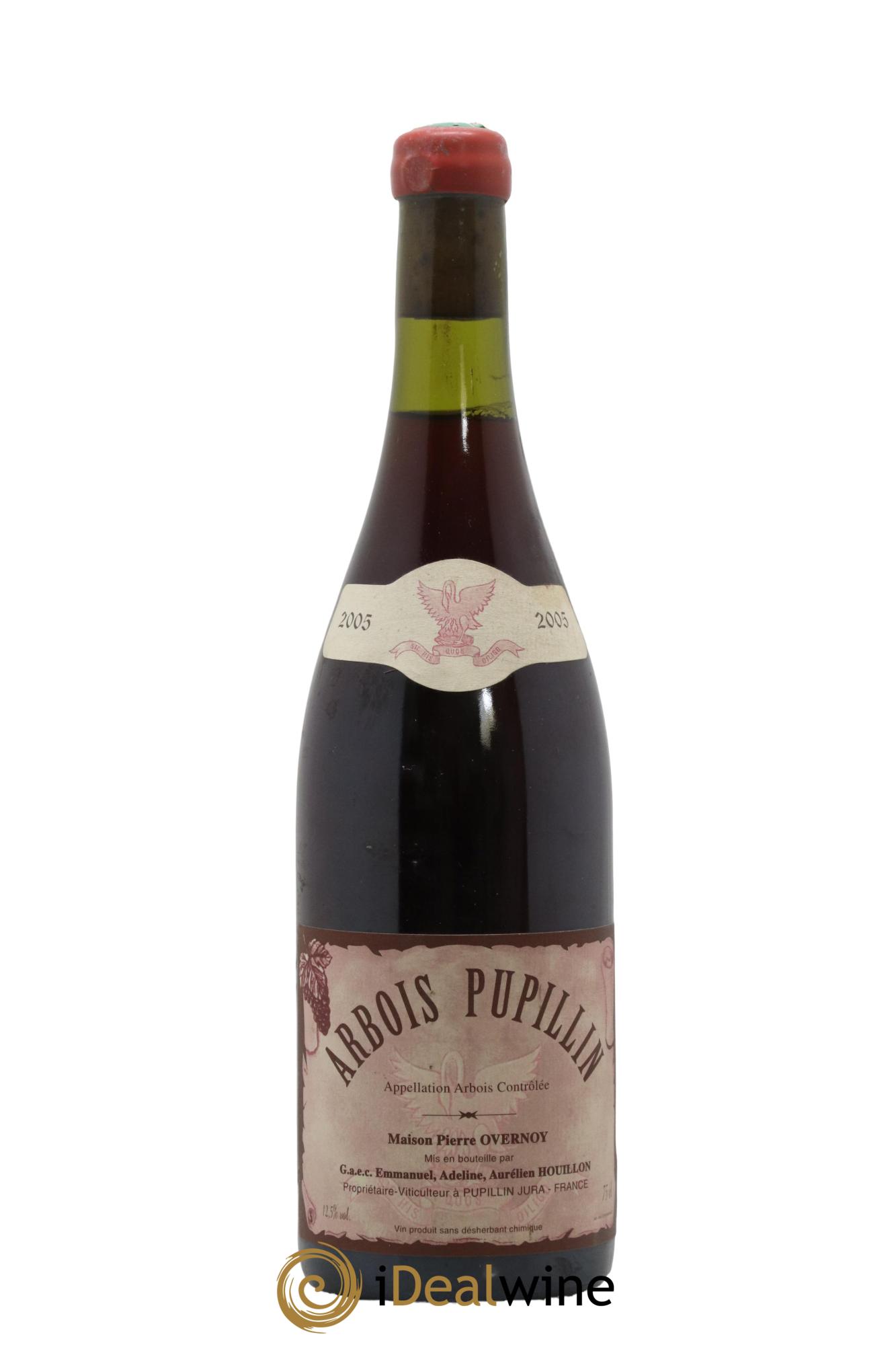 Arbois-Pupillin Poulsard (cire rouge) Overnoy-Houillon (Domaine) 2005 - Lotto di 1 bottiglia - 0
