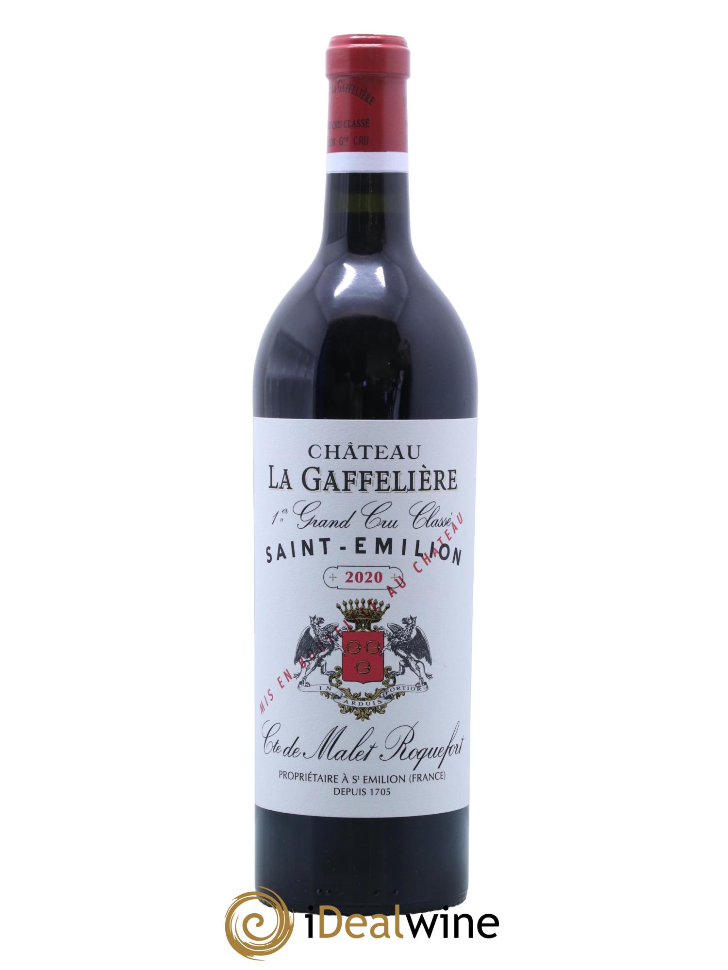 Château la Gaffelière 1er Grand Cru Classé B 2020 - Lot de 1 bouteille - 0