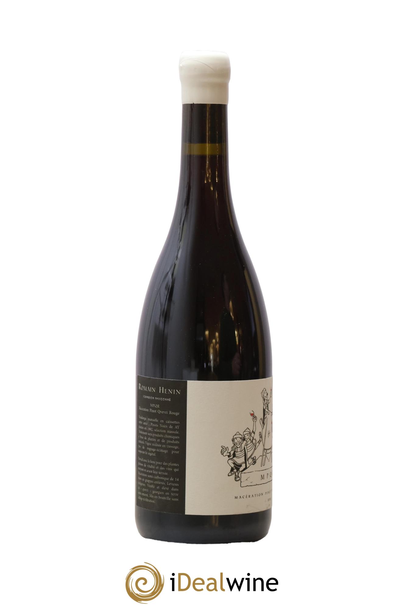 Coteaux Champaenois MPQR Romain Henin 2018 - Lot de 1 bouteille - 2