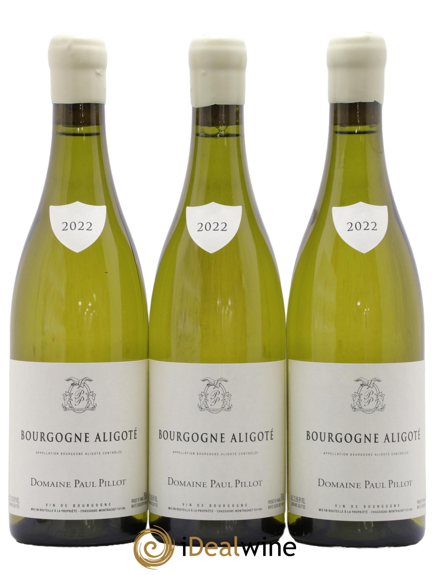 Bourgogne Aligoté Paul Pillot (Domaine) 2022 - Lot of 3 bottles - 0