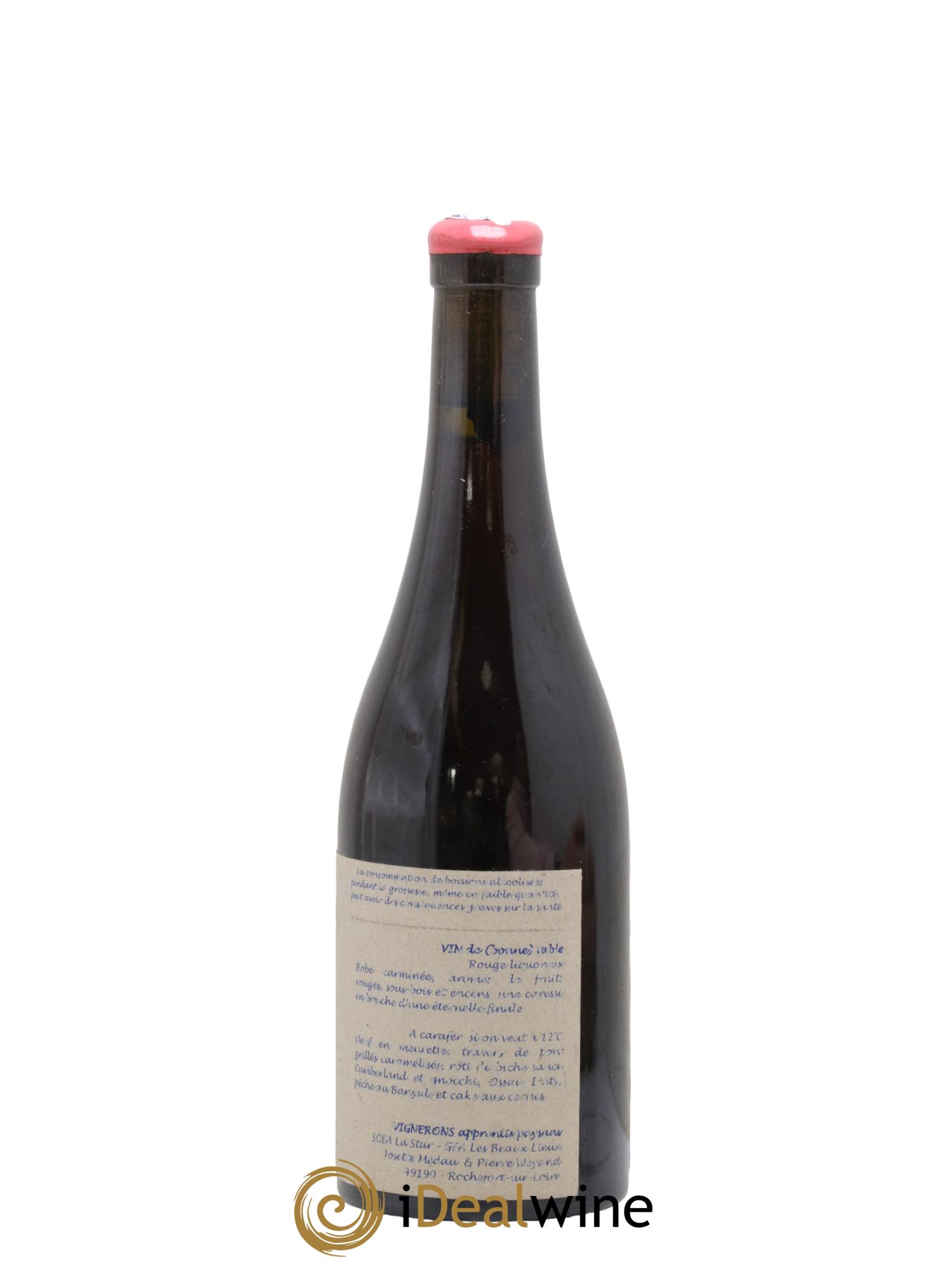 Vin de France Le Pur Elixir des Gaseneries Un Vin de Terre Libre Comme l'Air Josettz Medau et Pierre Weyand 2005 - Lot de 1 format 50cl - 1