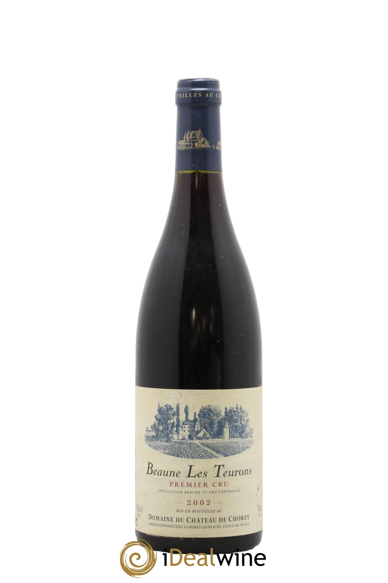 Beaune 1er Cru Les Teurons Domaine du Château de Chorey 2002 - Lot de 1 bouteille - 0