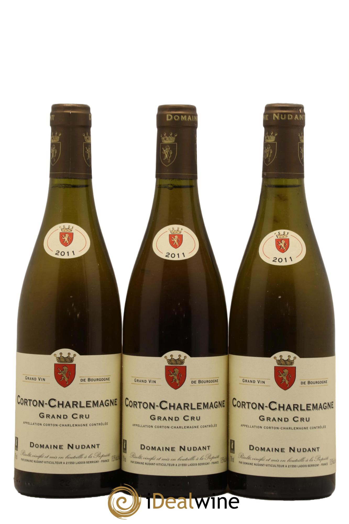 Corton-Charlemagne Grand Cru Nudant 2011 - Lot de 3 bouteilles - 0