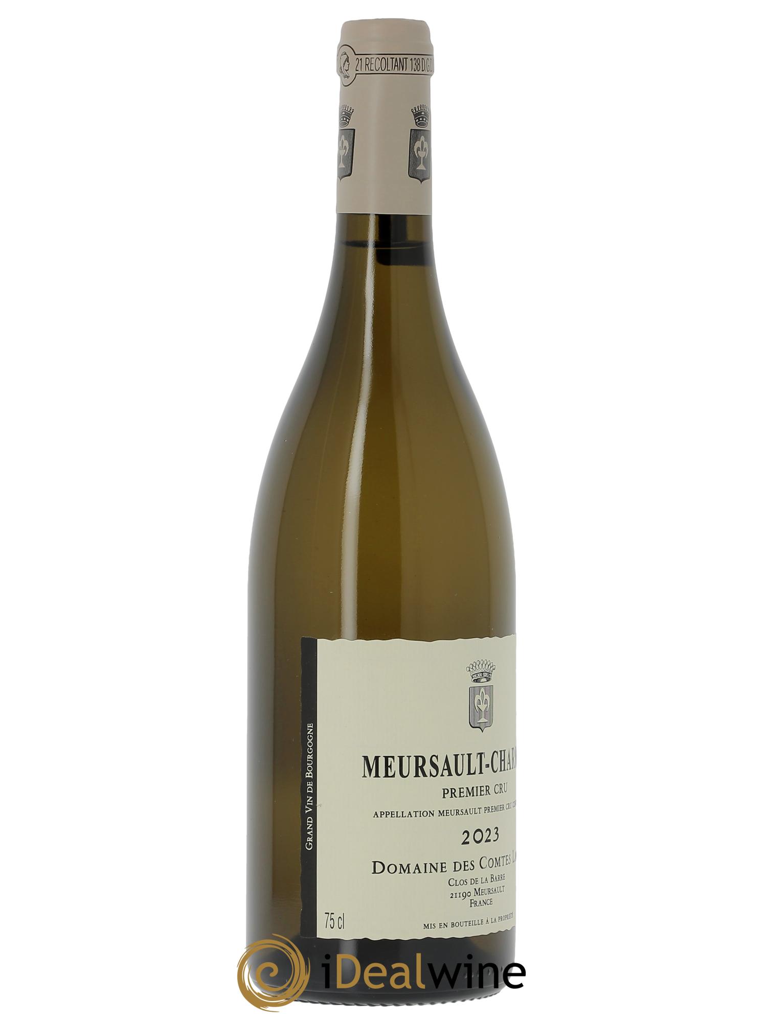 Meursault 1er Cru Charmes Comtes Lafon (Domaine des) 2023 - Lot de 1 bouteille - 2