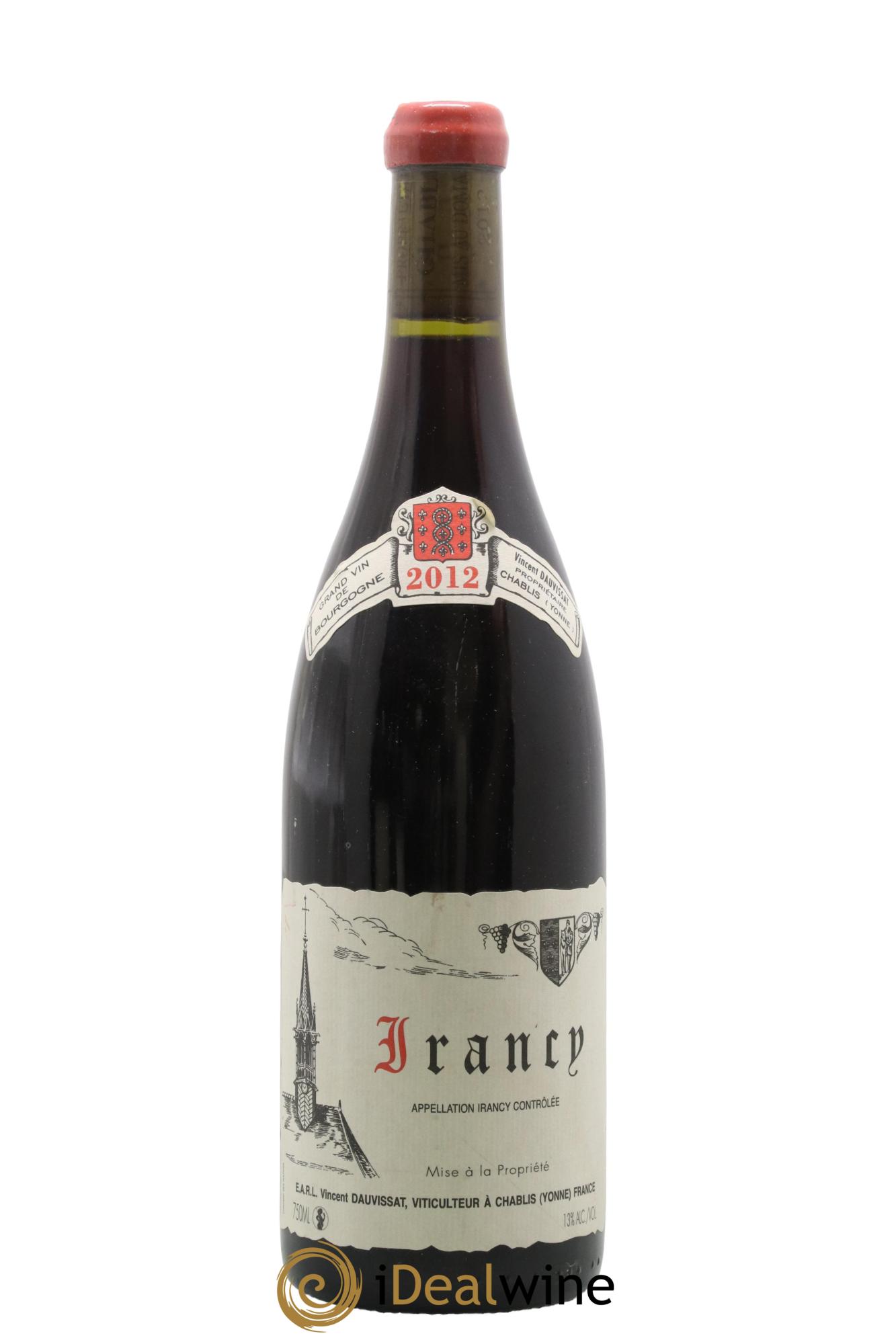 Irancy Vincent Dauvissat (Domaine) 2012 - Lot de 1 bouteille - 0