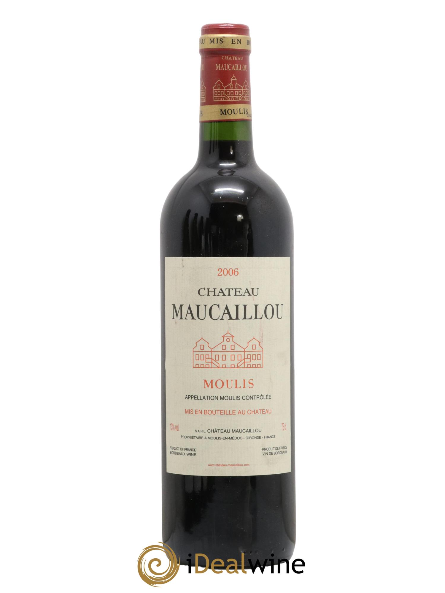 Château Maucaillou 2006 - Lot de 1 bouteille - 0