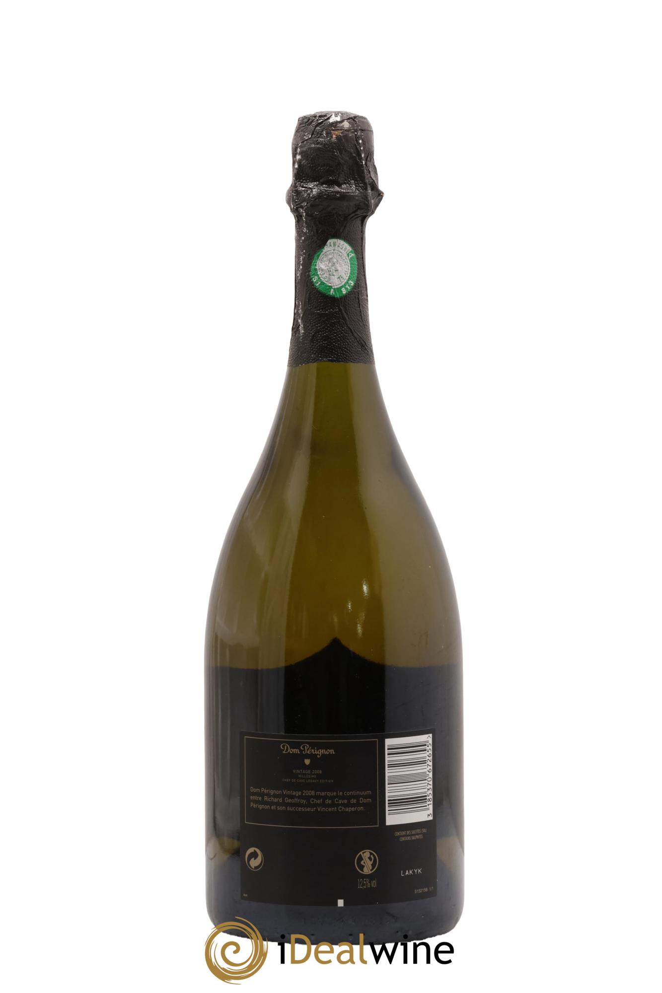 Legacy Edition Dom Pérignon 2008 - Lote de 1 botella - 2