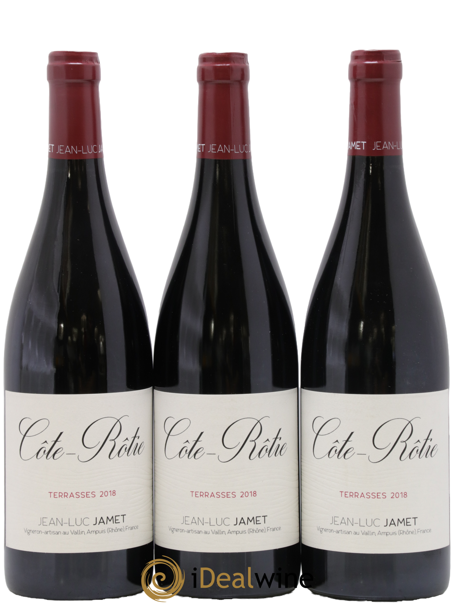 Côte-Rôtie Terrasses Jean-Luc Jamet (Domaine) 2018 - Lot de 3 bouteilles - 0