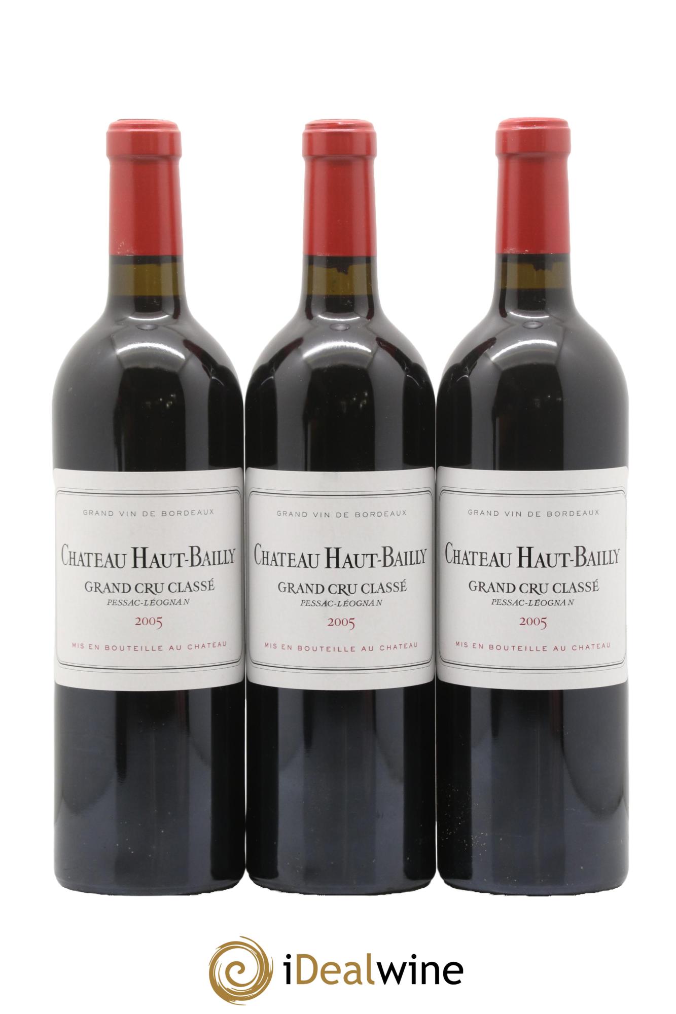 Château Haut-Bailly Cru Classé de Graves 2005 - Lotto di 12 bottiglie - 3