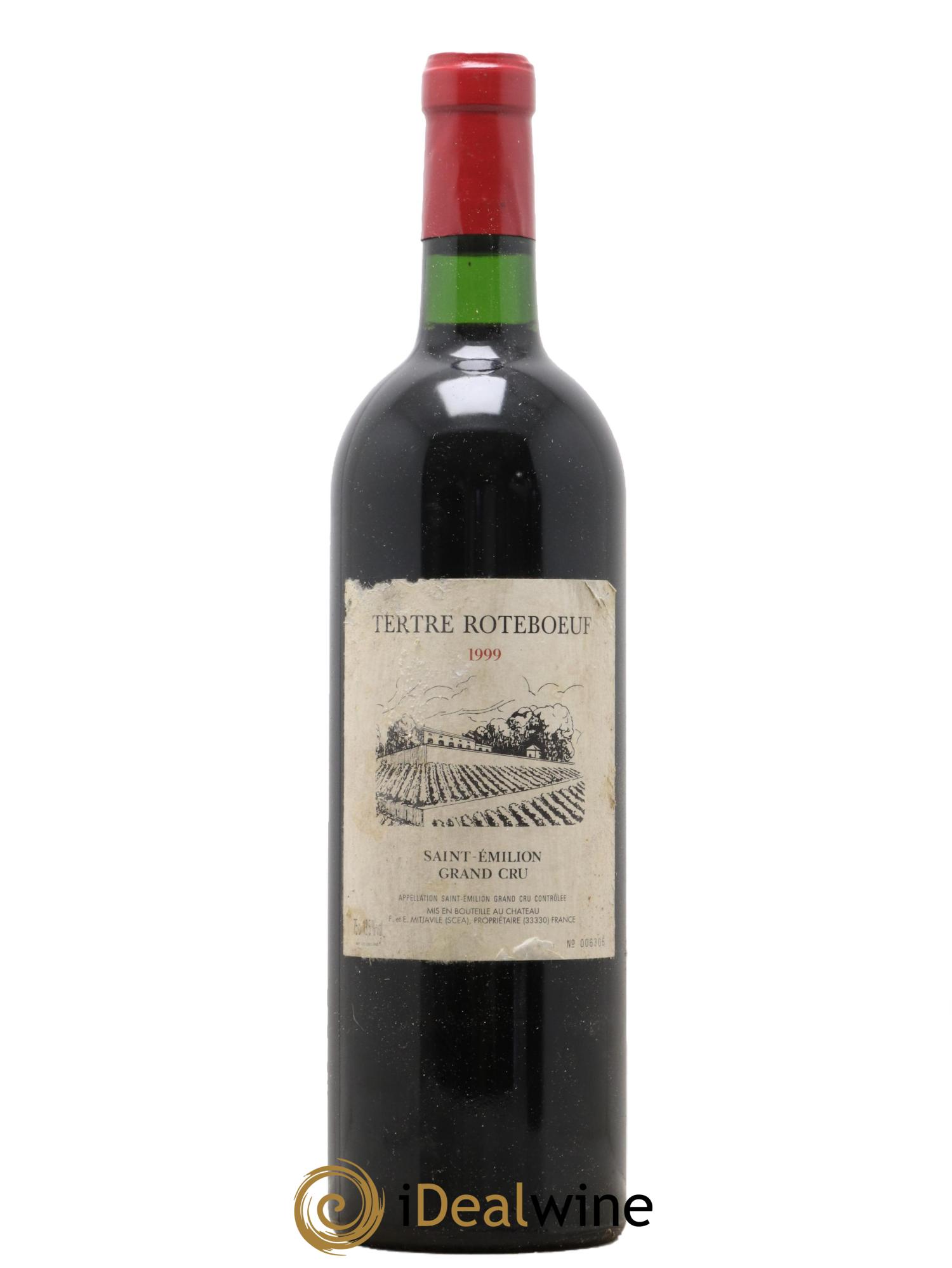 Château Tertre Roteboeuf 1999 - Lot de 1 bouteille - 0