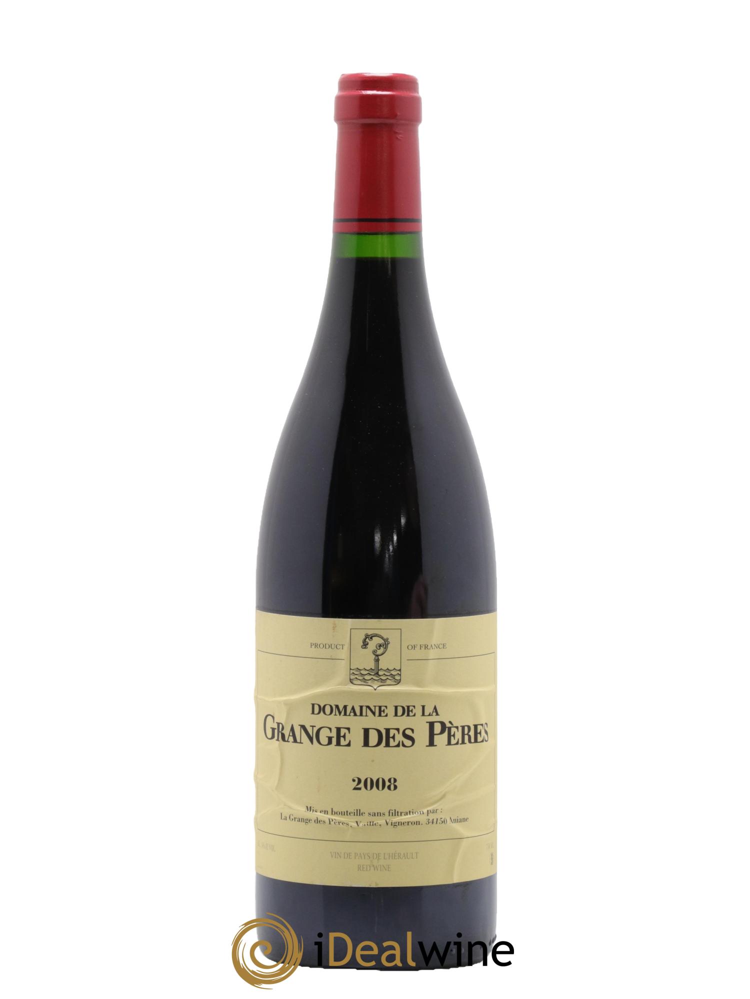 Pays d'Hérault Grange des Pères Laurent Vaillé 2008 - Lot de 1 bouteille - 0