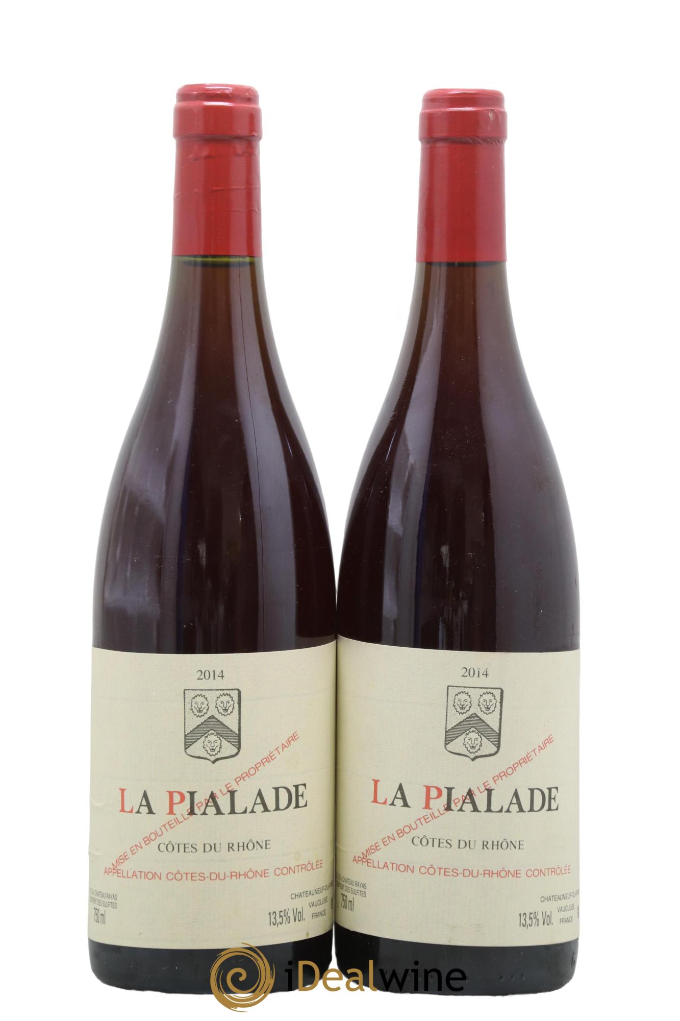 Côtes-du-Rhône La Pialade Emmanuel Reynaud 2014 - Lot of 2 bottles - 0