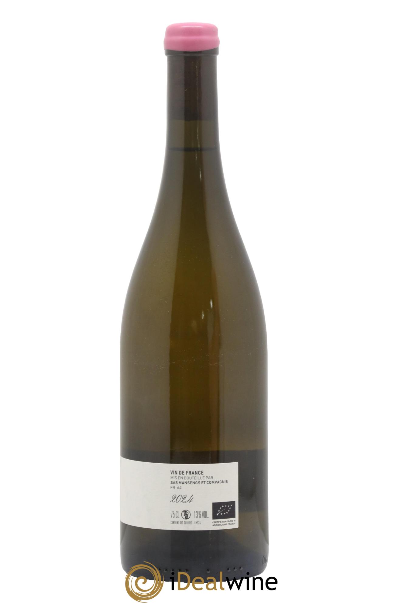 Vin de France Mansengs Jean-Baptiste Semmartin 2024 - Lot de 1 bouteille - 1