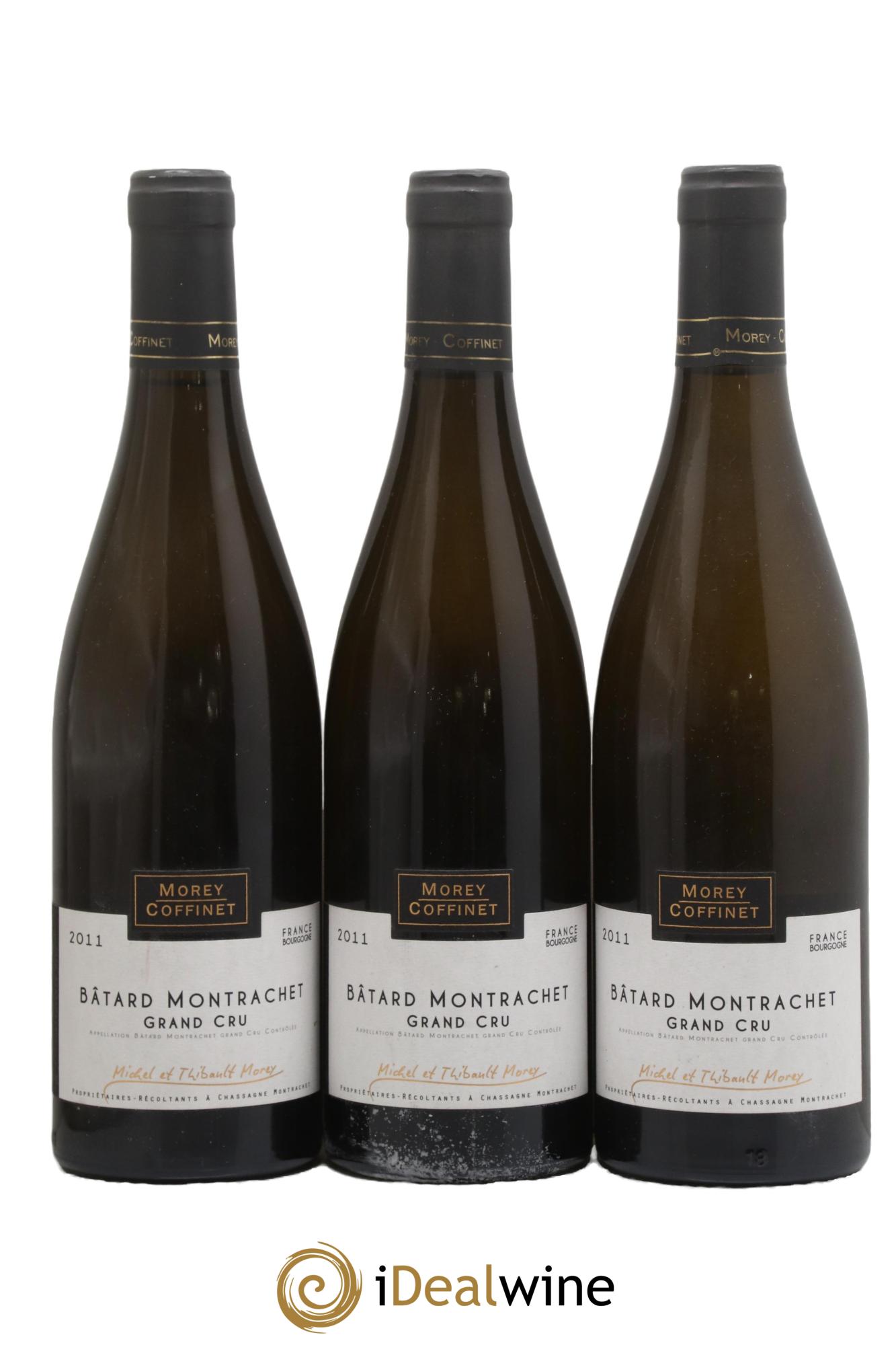 Bâtard-Montrachet Grand Cru Morey-Coffinet (Domaine) 2011 - Lot de 3 bouteilles - 0