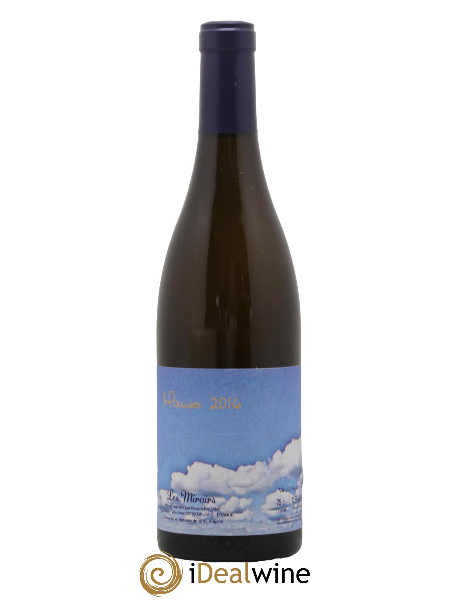 Vin de France Mizuiro Les Saugettes Kenjiro Kagami - Domaine des Miroirs 2016 - Lot de 1 bouteille - 0