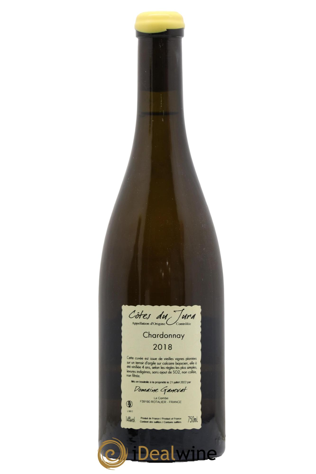Côtes du Jura Rouchamps Chardonnay Jean-François Ganevat (Domaine) 2018 - Lot de 1 bouteille - 1