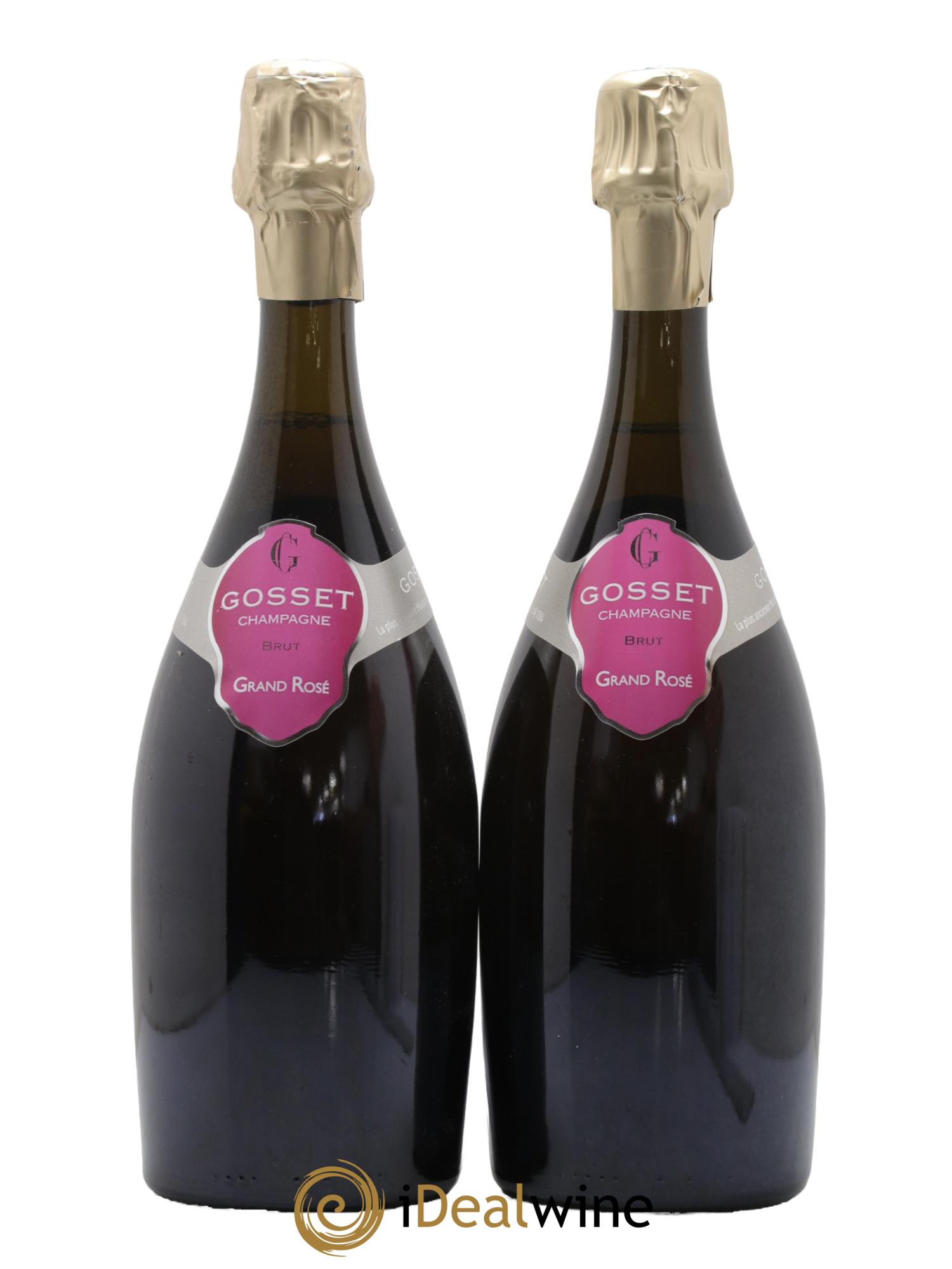 Grand Rosé Gosset - Lot de 2 bouteilles - 0