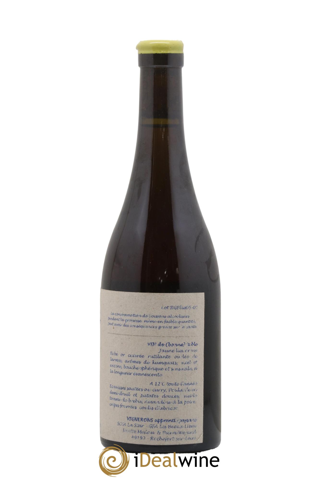 Vin de France La Quintessence de Lumiere des Guerches Josette Medau et Pierre Weyand 2005 - Lot de 1 format 50cl - 1