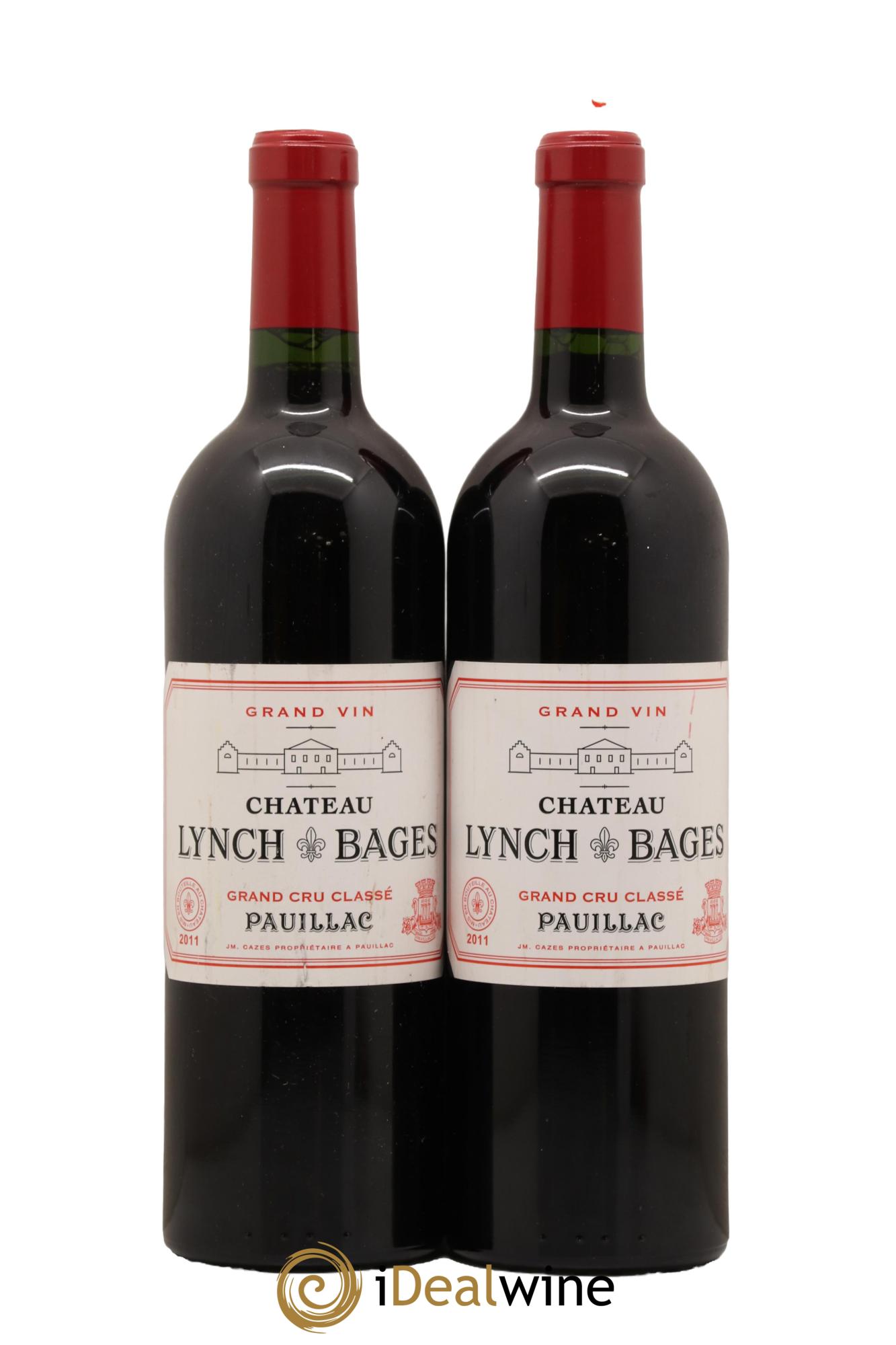 Château Lynch Bages 5ème Grand Cru Classé 2011 - Lot de 2 bouteilles - 0
