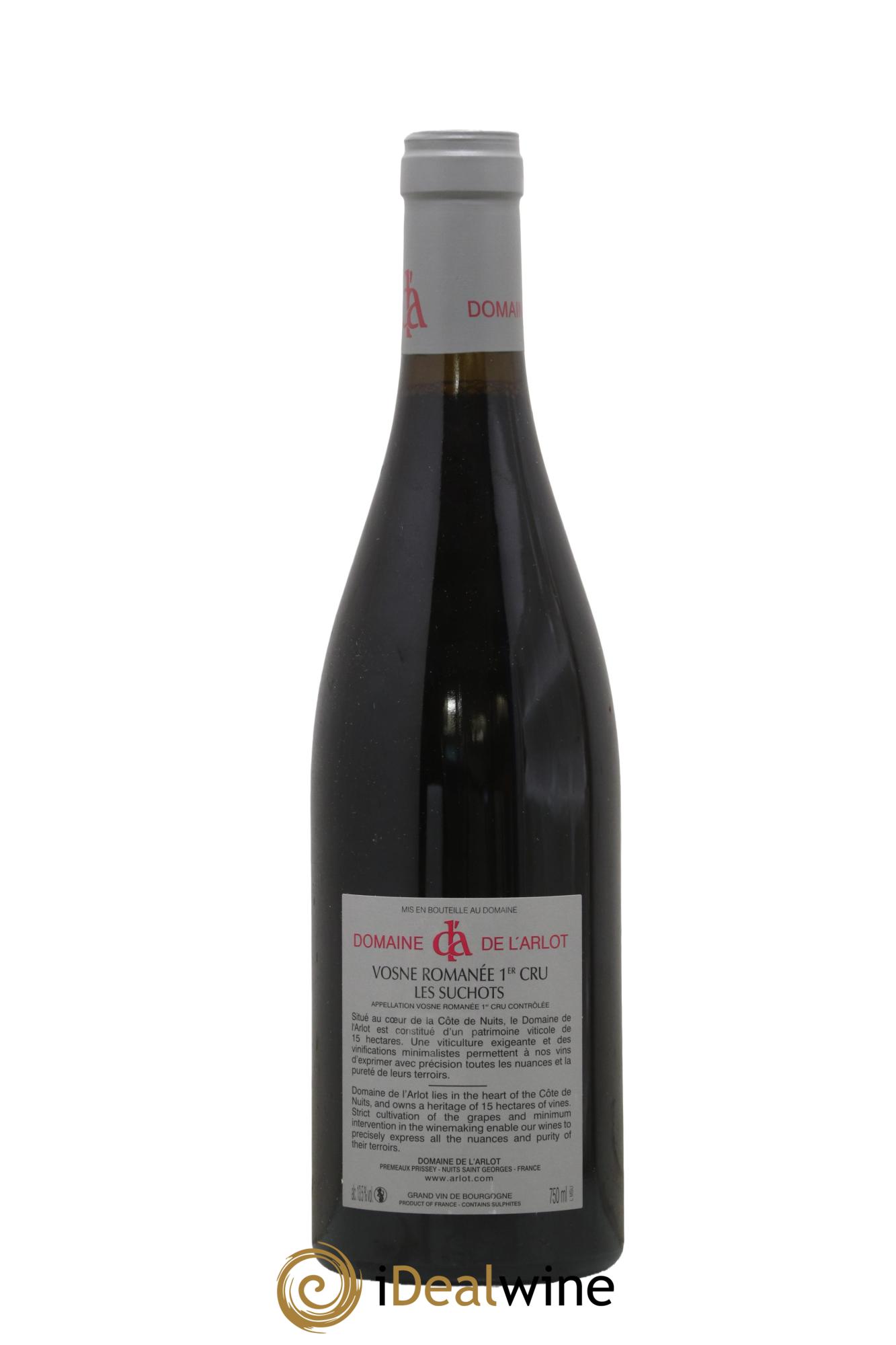 Vosne-Romanée 1er Cru Les Suchots Domaine de l'Arlot 2020 - Lotto di 1 bottiglia - 1