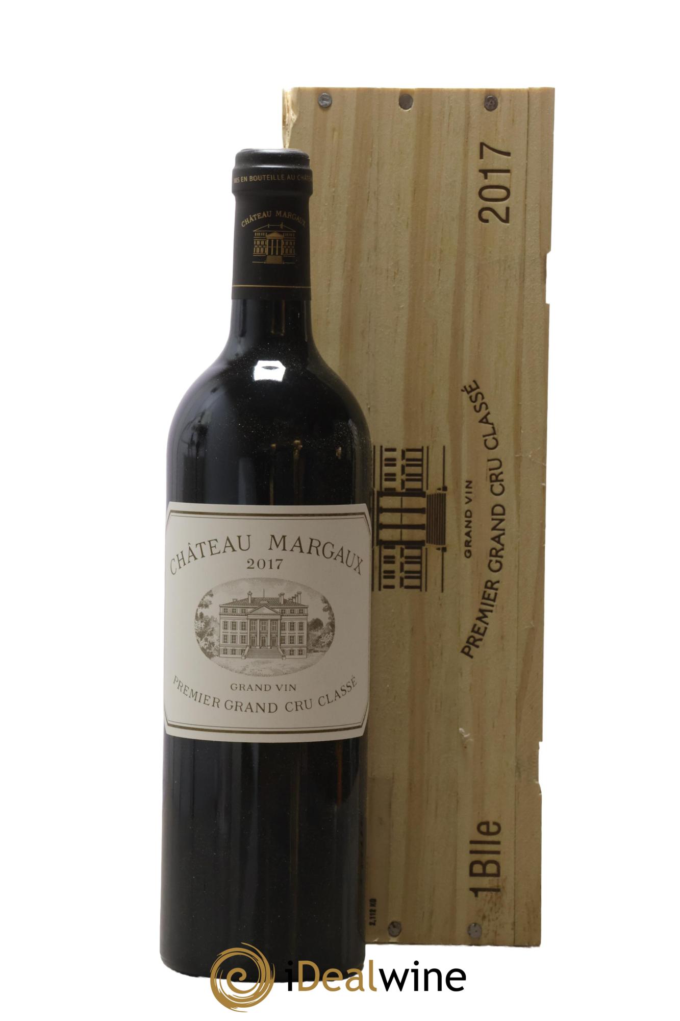 Château Margaux 1er Grand Cru Classé 2017 - Lot de 1 bouteille - 0