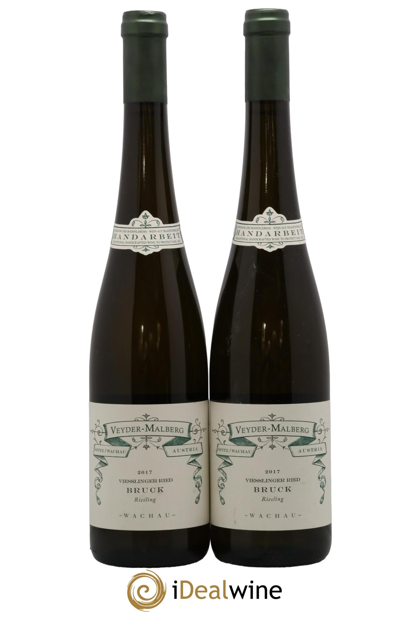 Autriche Viesslinger Ried Bruck Trocken Weingut Veyder Malberg 2017 - Posten von 2 Flaschen - 0