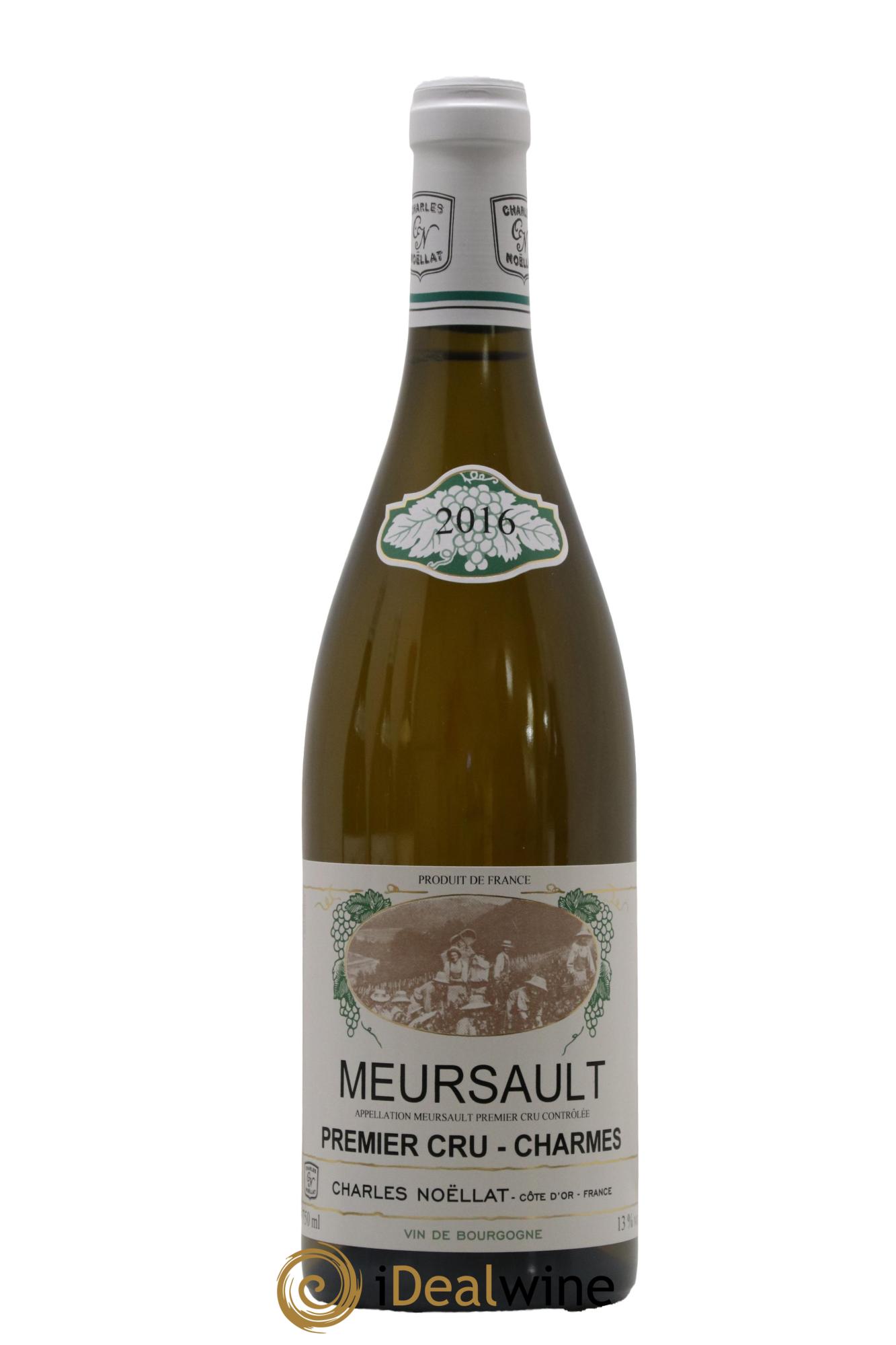 Meursault 1er Cru Les Charmes Charles Noëllat 2016 - Lot de 1 bouteille - 0