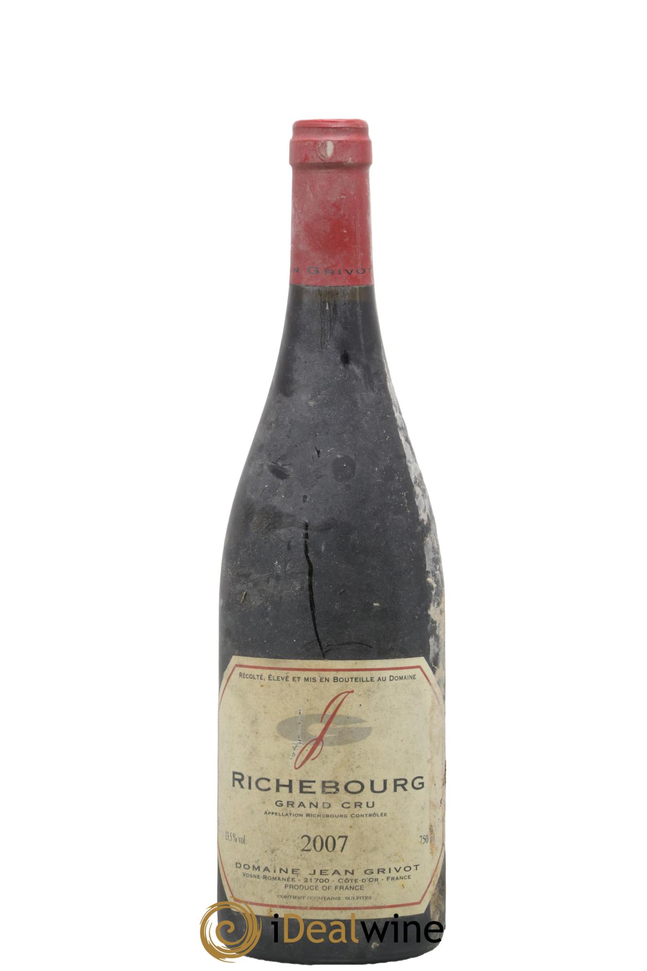 Richebourg Grand Cru Jean Grivot 2007 - Posten von 1 Flasche - 0