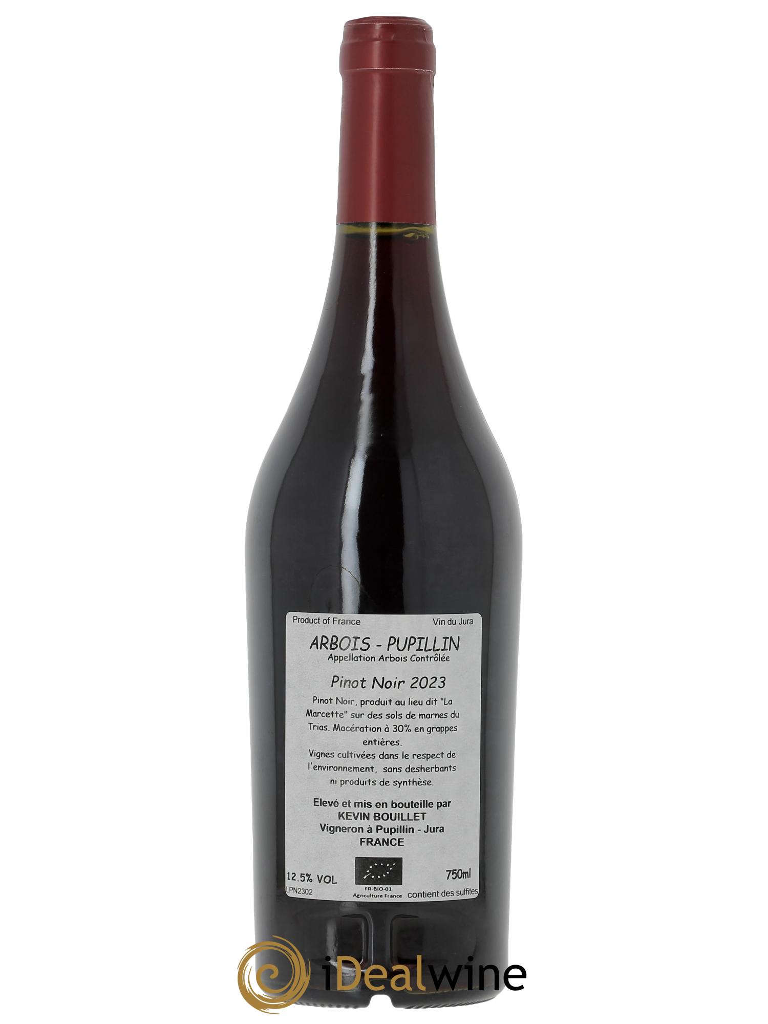 Arbois-Pupillin Pinot Noir Kévin Bouillet 2023 - Posten von 1 Flasche - 1