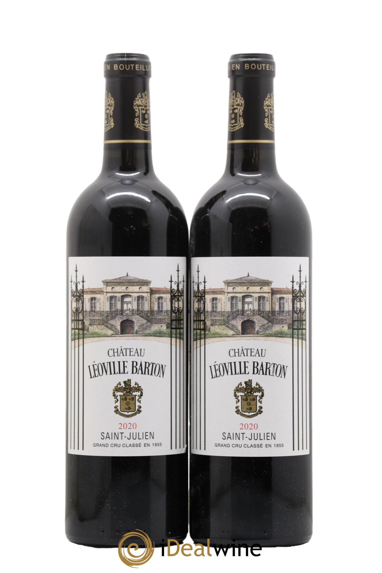 Château Léoville Barton 2ème Grand Cru Classé 2020 - Lot de 2 bouteilles - 0