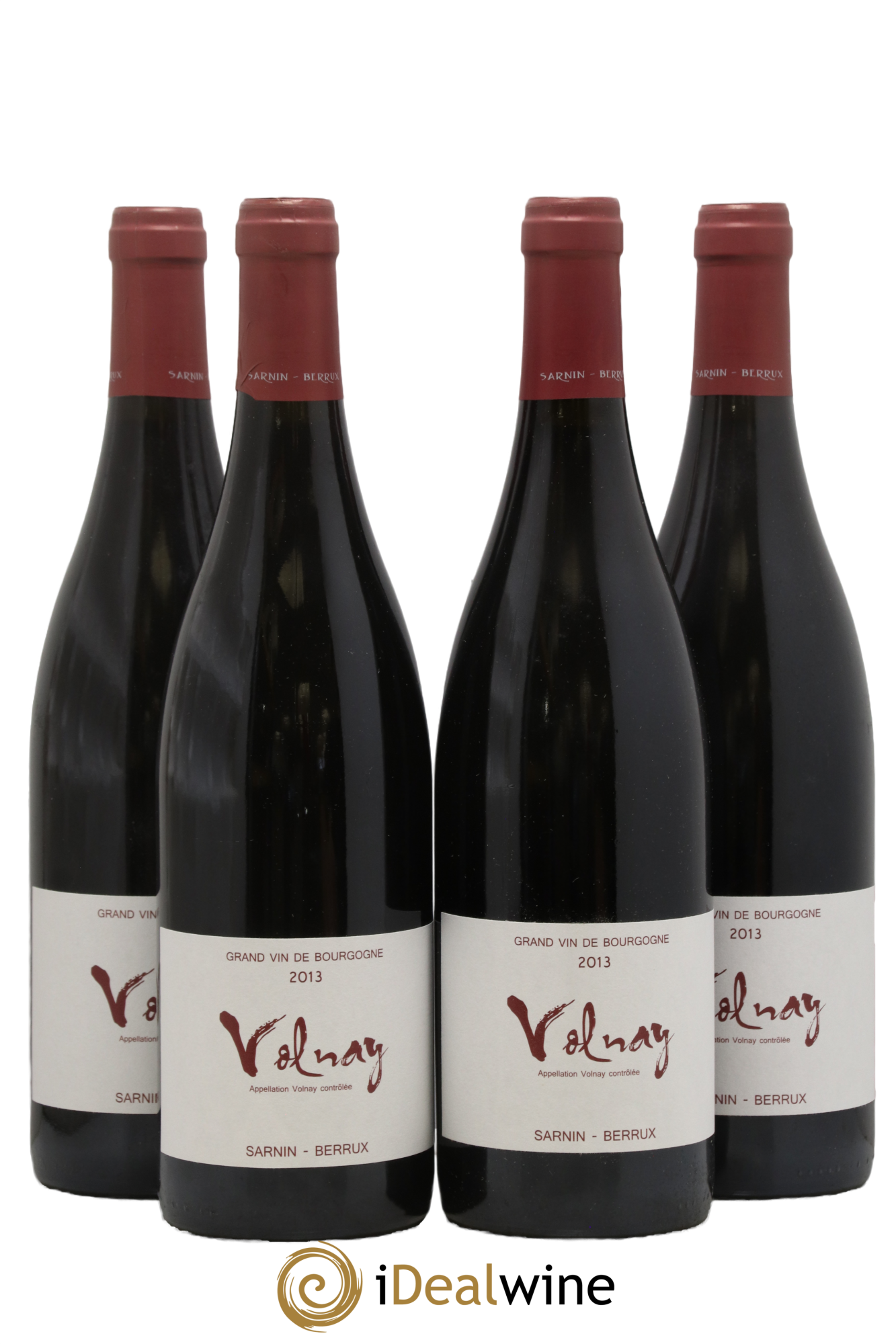 Volnay Sarnin-Berrux 2013 - Lot de 4 bouteilles - 0
