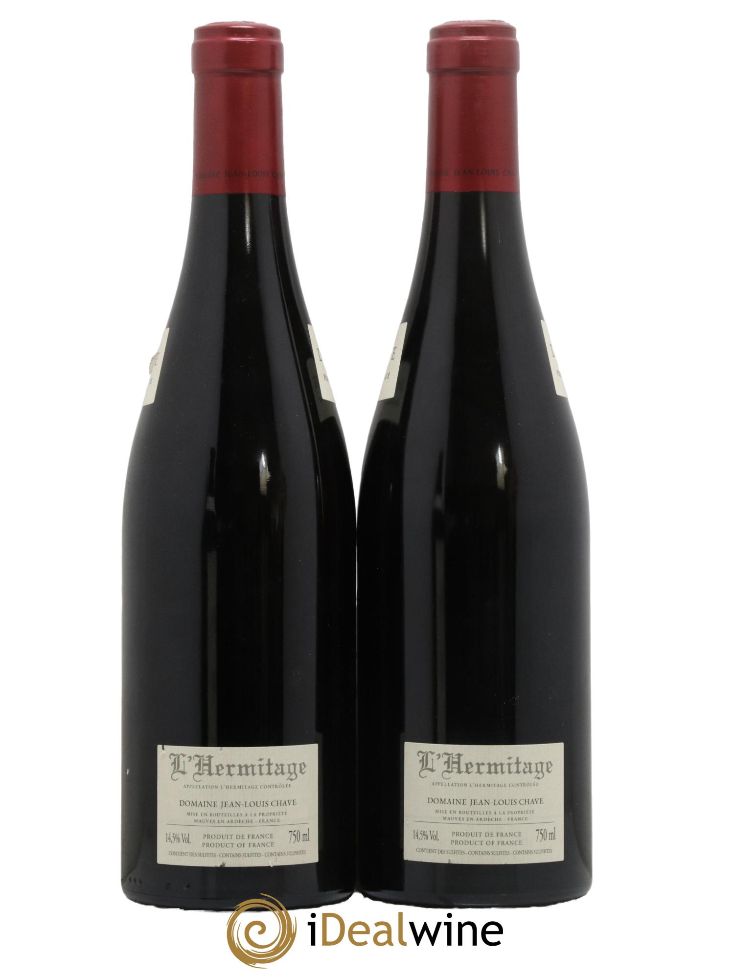 Hermitage Jean-Louis Chave 2010 - Lot de 2 bouteilles - 1