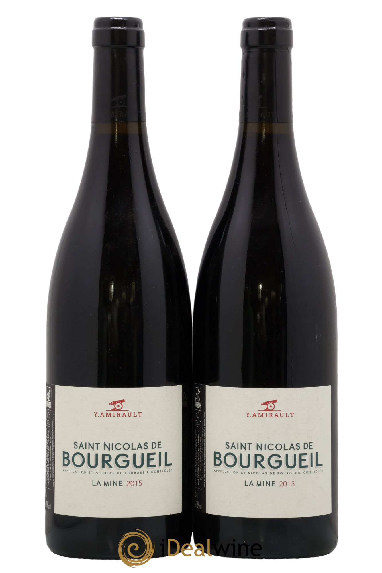 Saint-Nicolas de Bourgueil La Mine Yannick Amirault (Domaine) 2015 - Lote de 2 botellas - 0